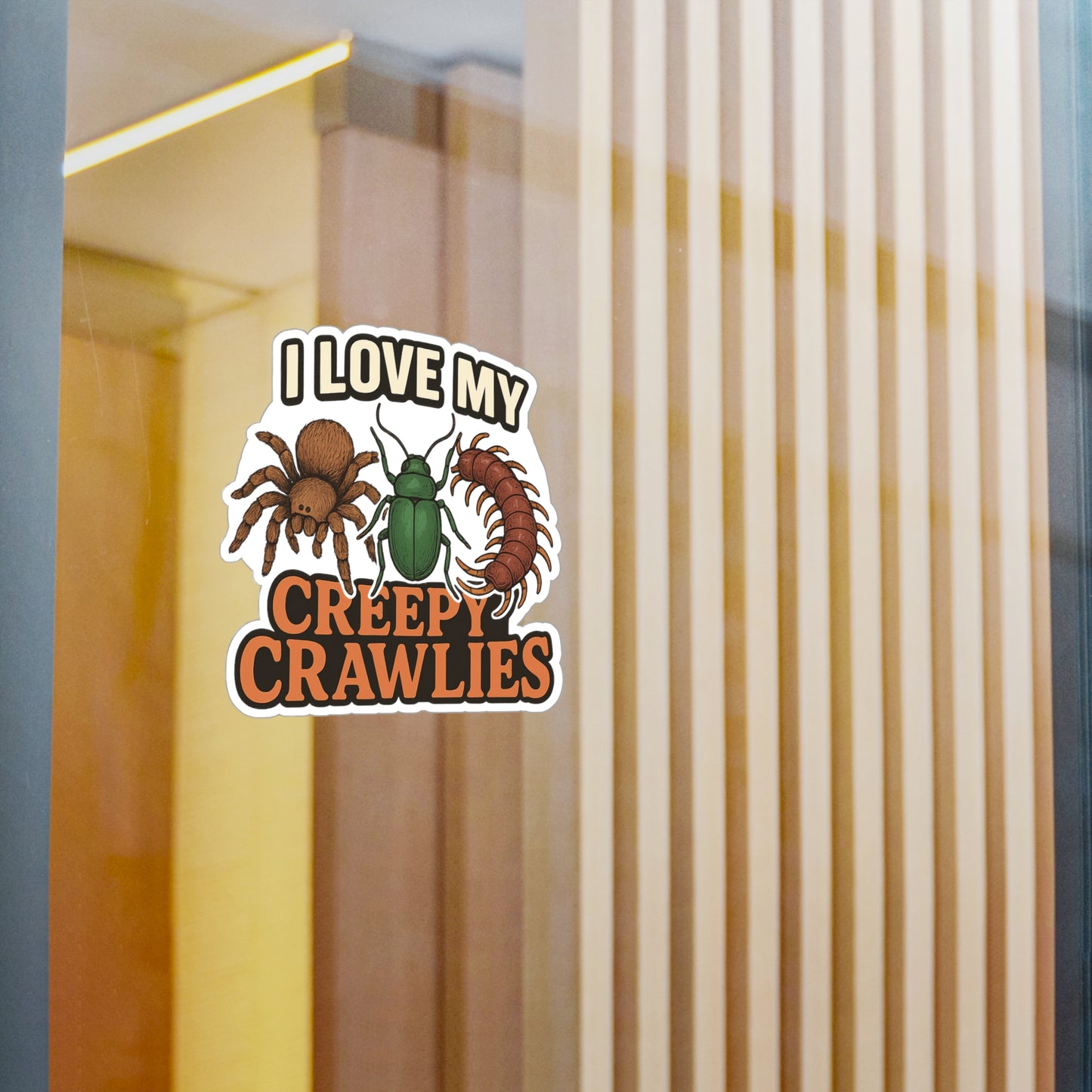 I Love My Creepy Crawlies – Vinyl Sticker