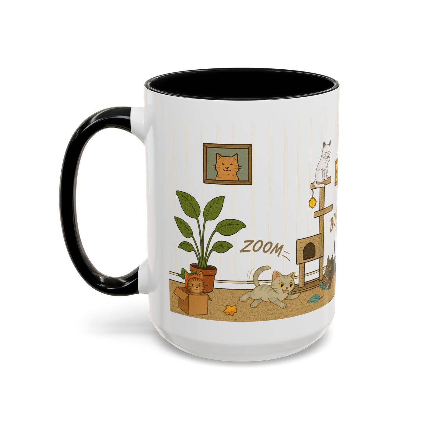 Cat House Zoomies – Cat Lovers Accent Mug