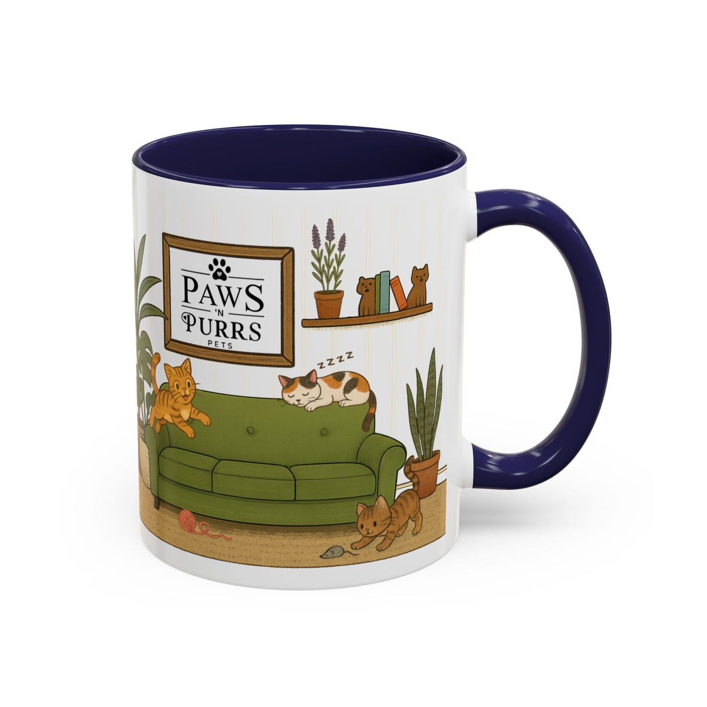 Cat House Zoomies – Cat Lovers Accent Mug
