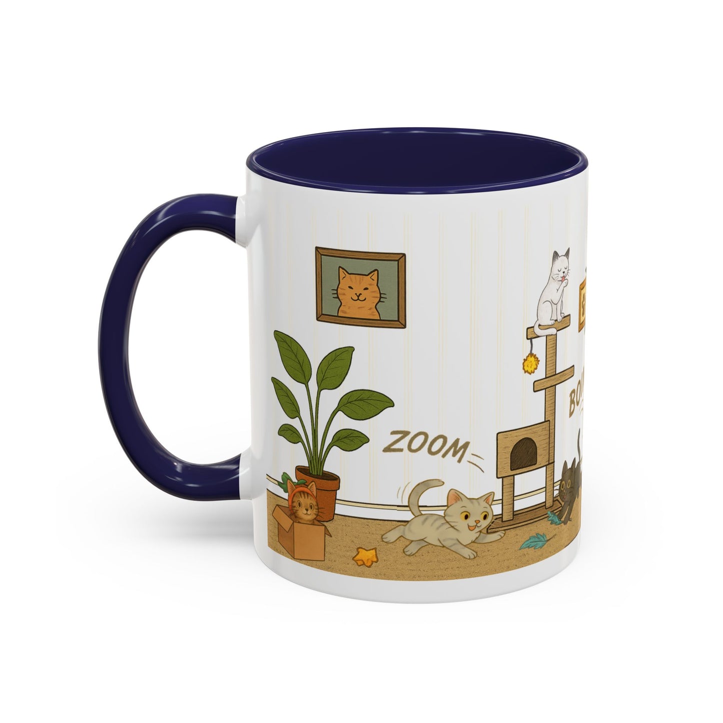 Cat House Zoomies – Cat Lovers Accent Mug