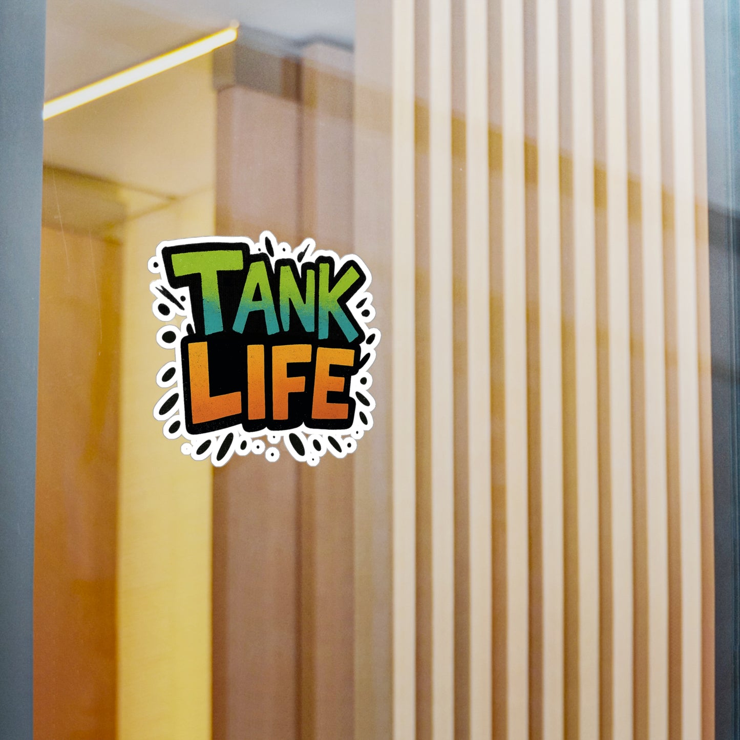 Tank Life – Aquarium Hobbyist Vinyl Sticker
