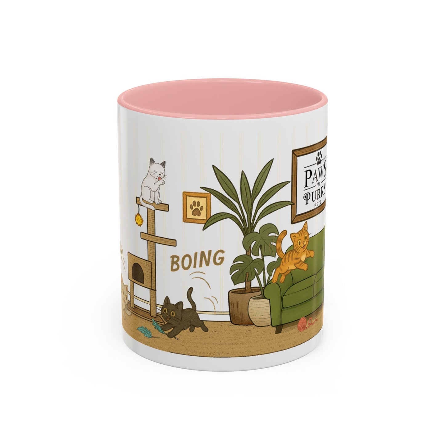 Cat House Zoomies – Cat Lovers Accent Mug
