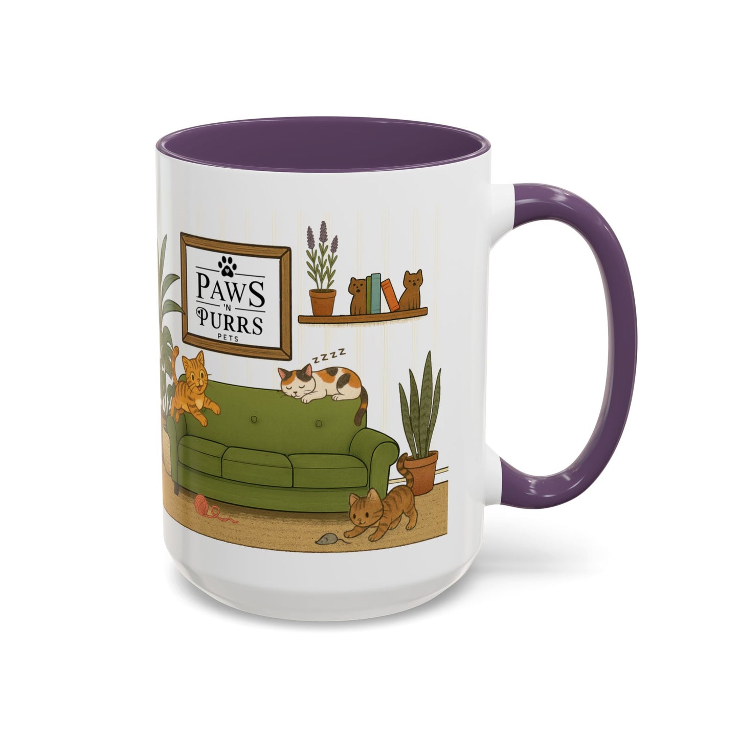 Cat House Zoomies – Cat Lovers Accent Mug