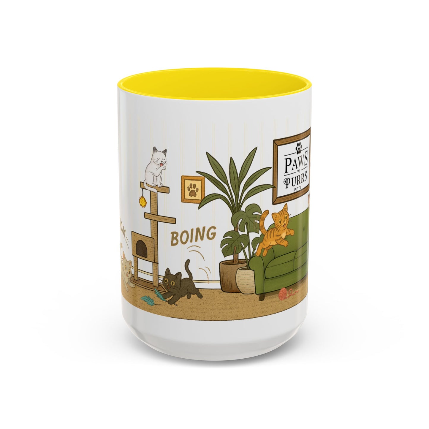 Cat House Zoomies – Cat Lovers Accent Mug