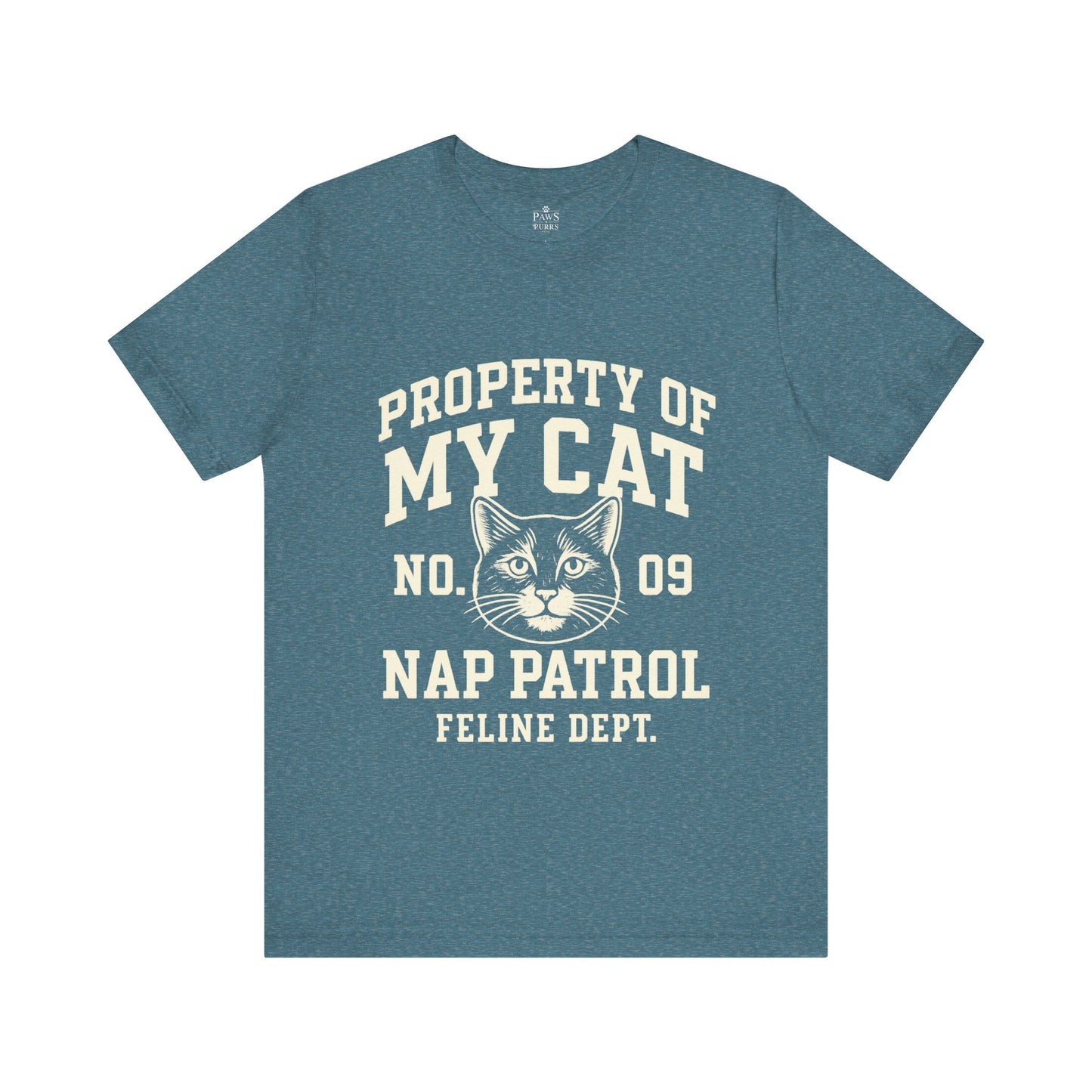 Property of My Cat Nap Patrol - Soft Unisex T-Shirt