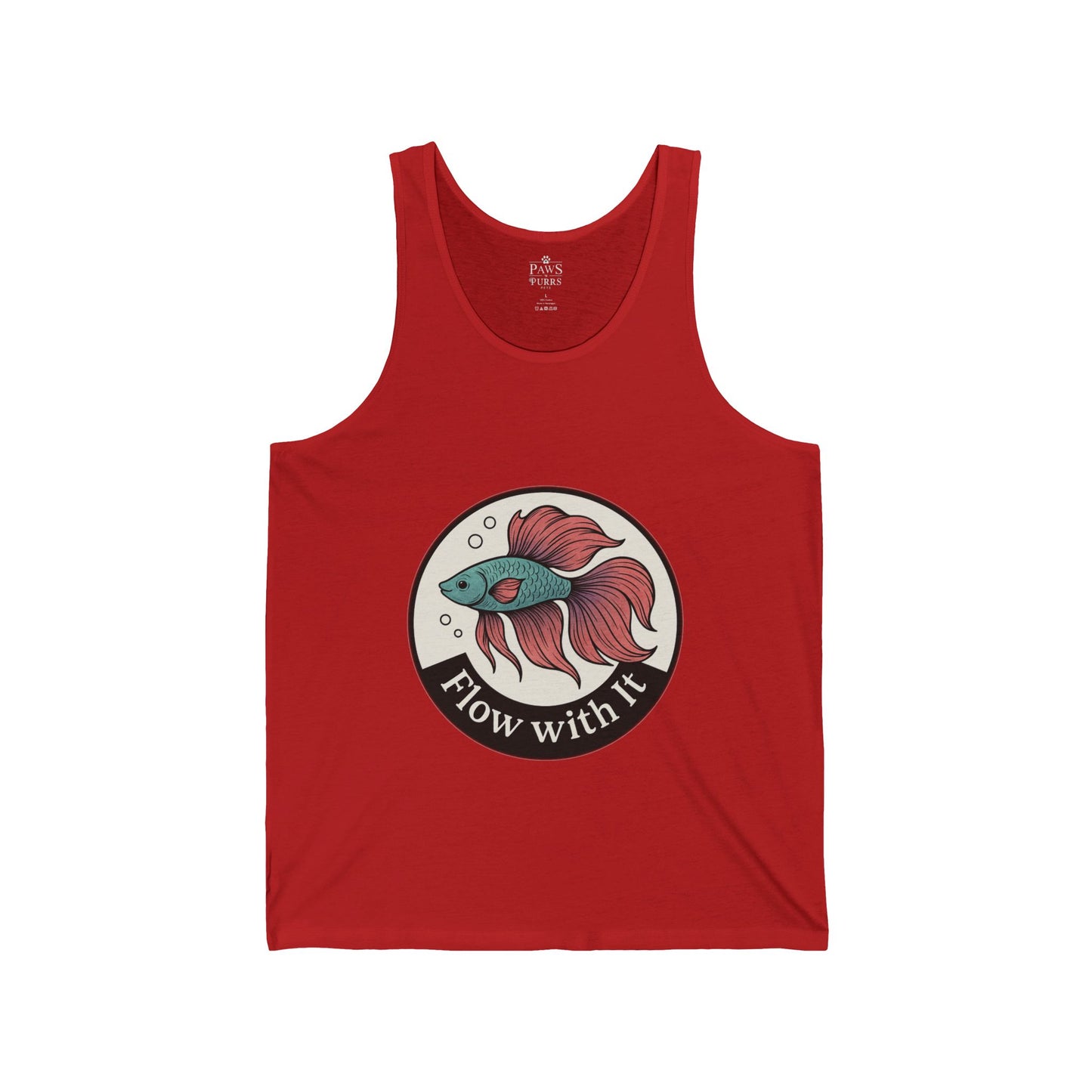 Flow With It – Betta Fish Men's Tank Top