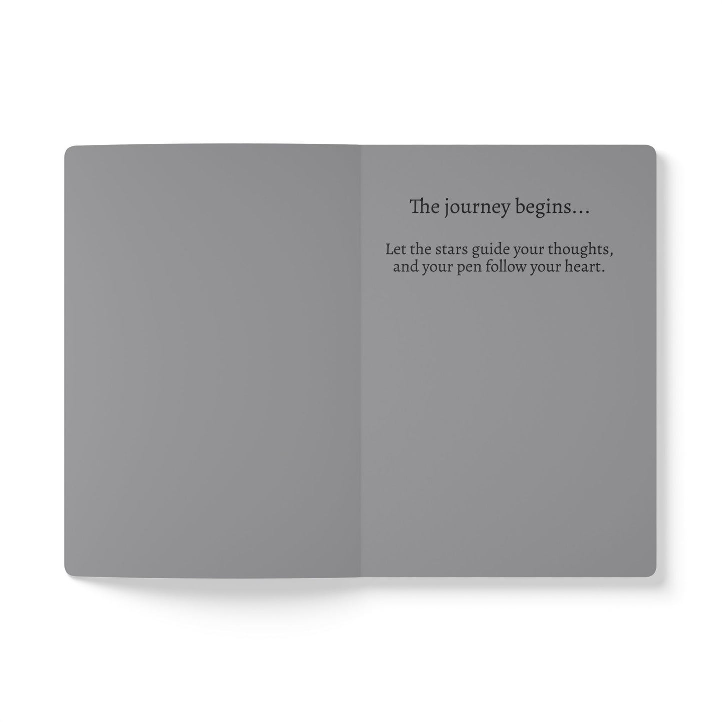 Personalized Image: Born of Stardust & Magic - Whimsical Cat Journal