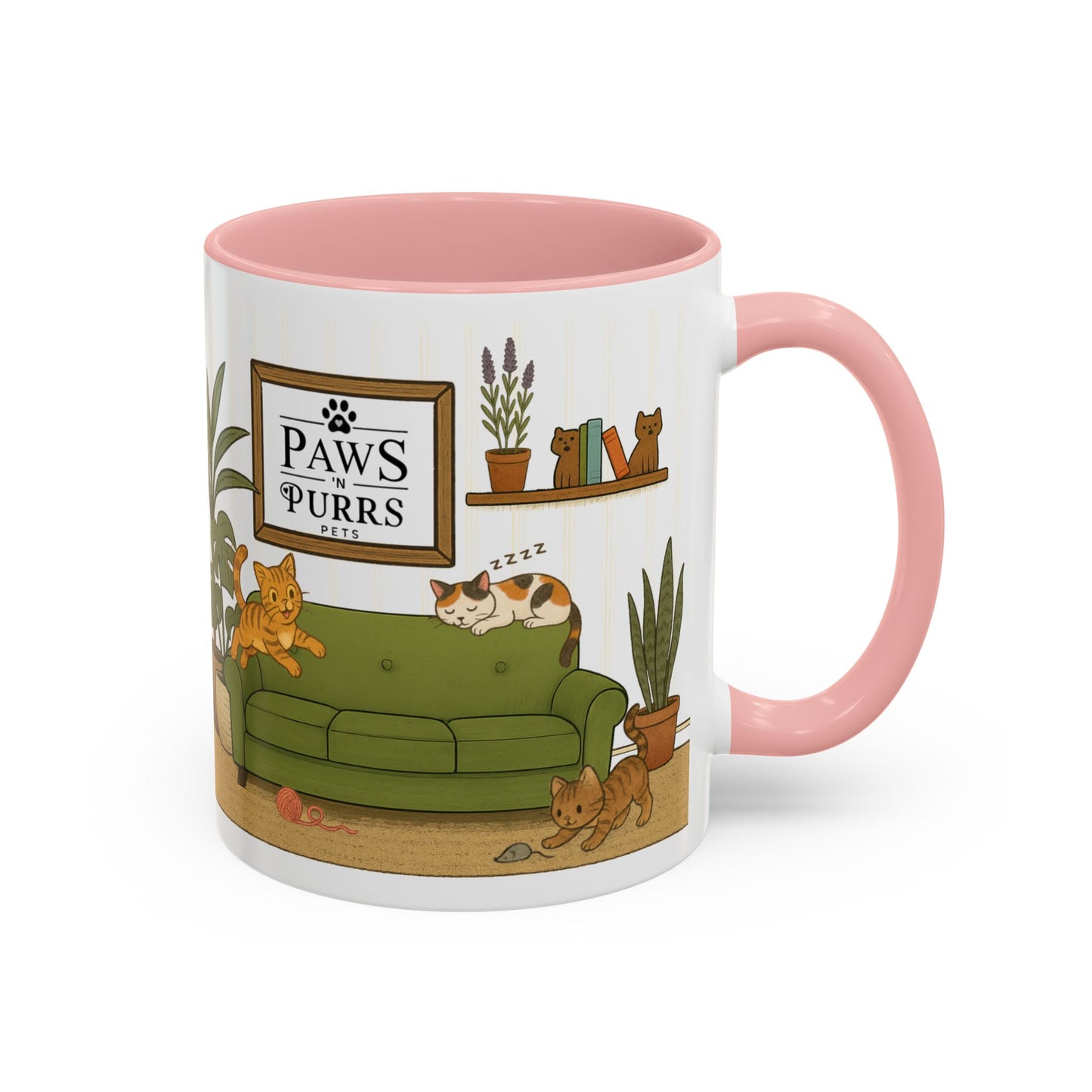 Cat House Zoomies – Cat Lovers Accent Mug
