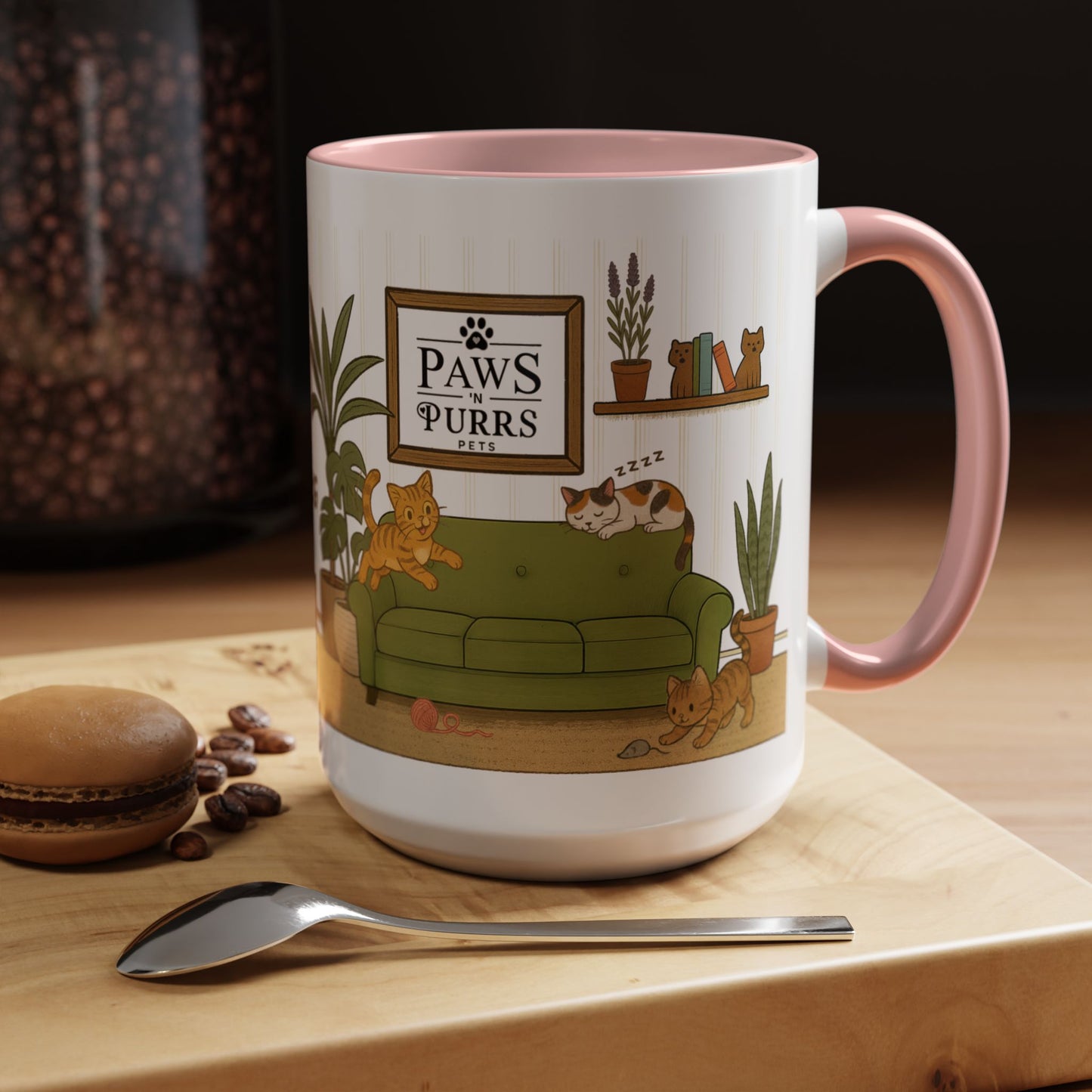 Cat House Zoomies – Cat Lovers Accent Mug