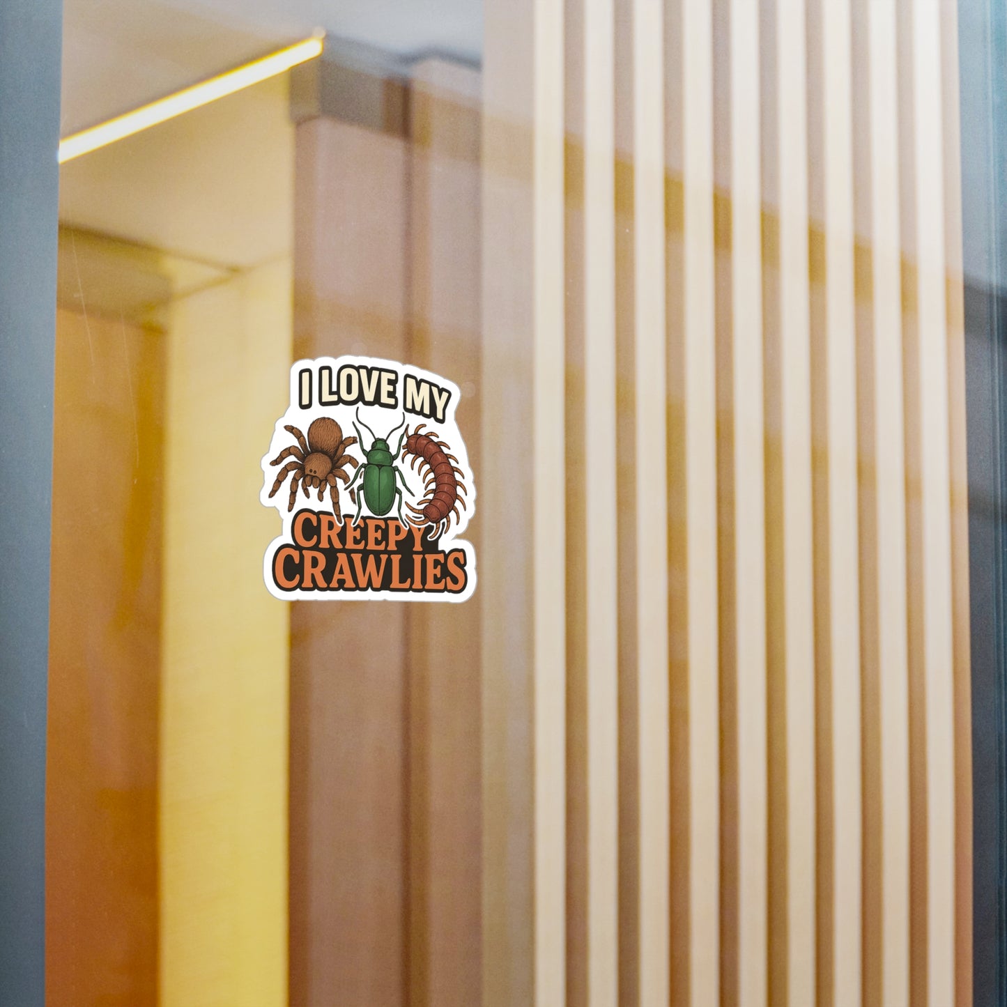 I Love My Creepy Crawlies – Vinyl Sticker