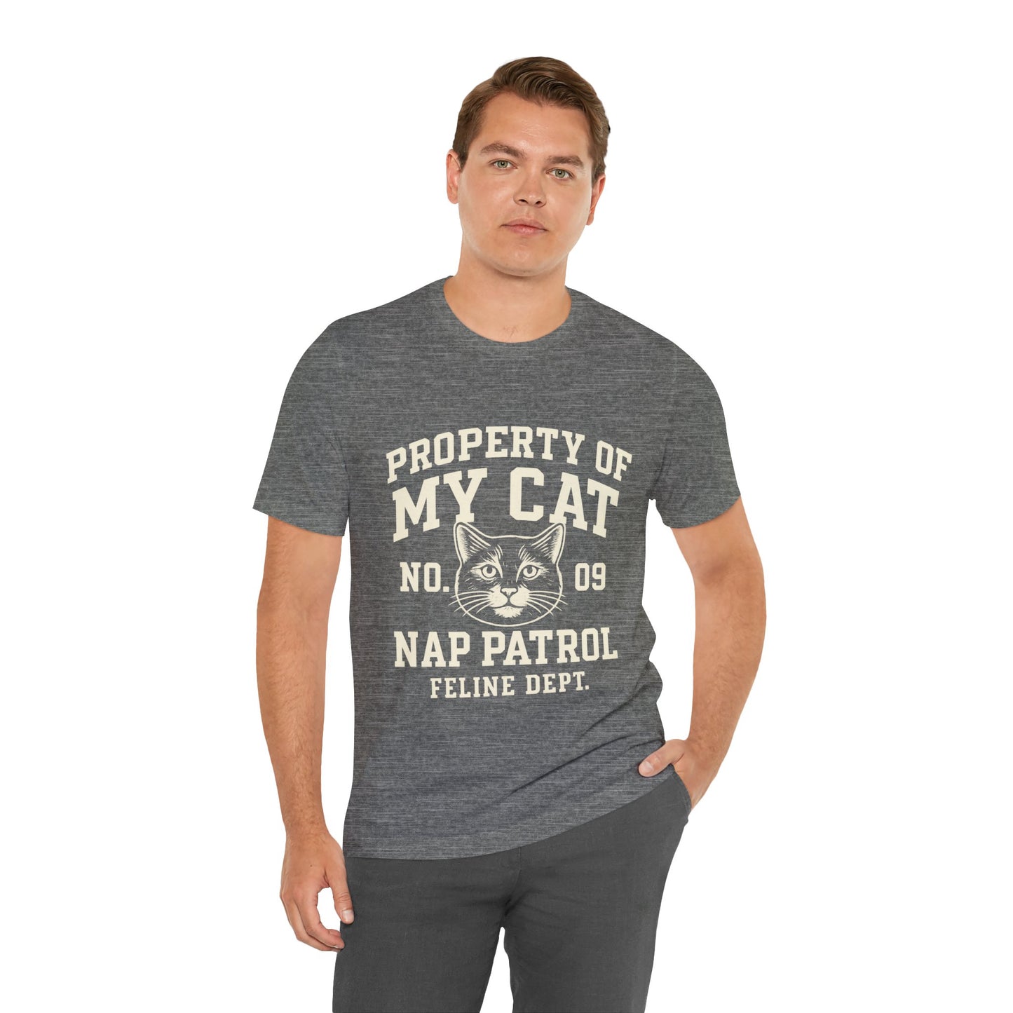 Property of My Cat Nap Patrol - Soft Unisex T-Shirt