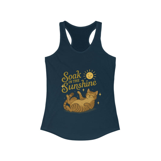 Soak in the Sunshine – Women’s Racerback Tank Top