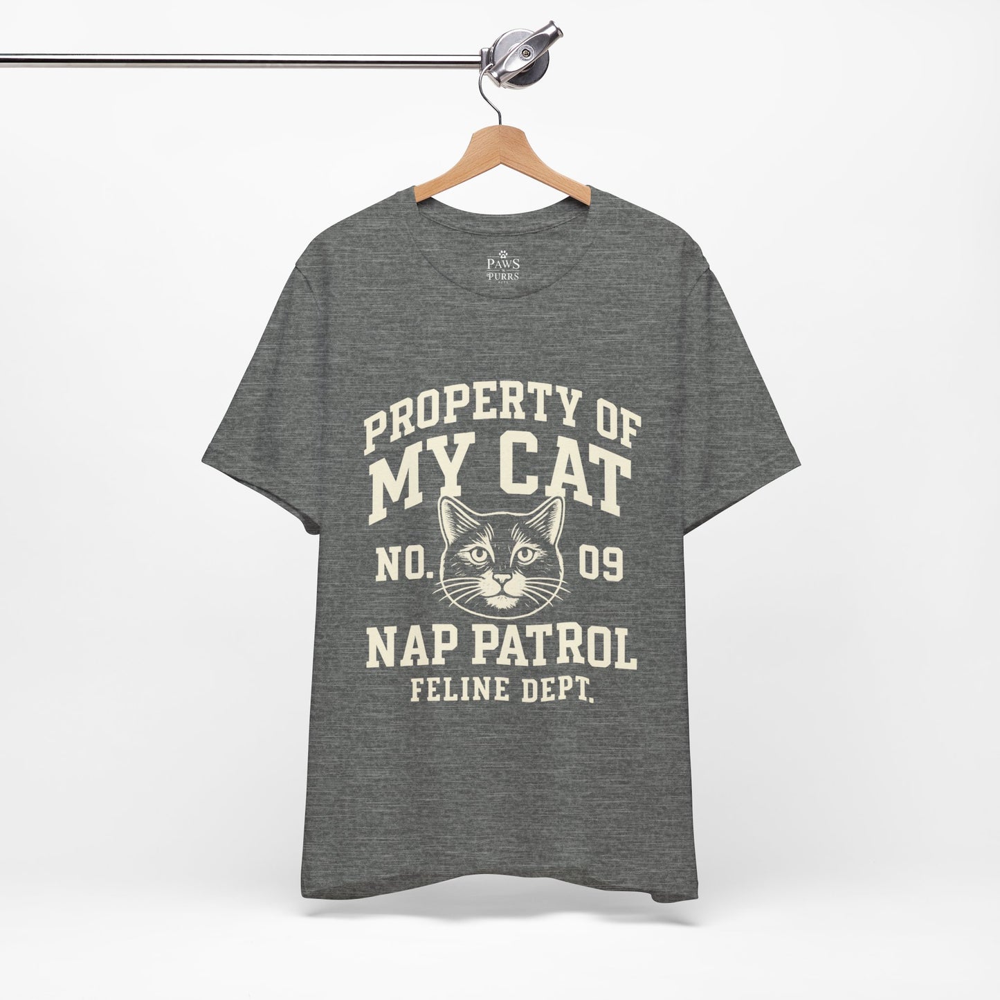 Property of My Cat Nap Patrol - Soft Unisex T-Shirt