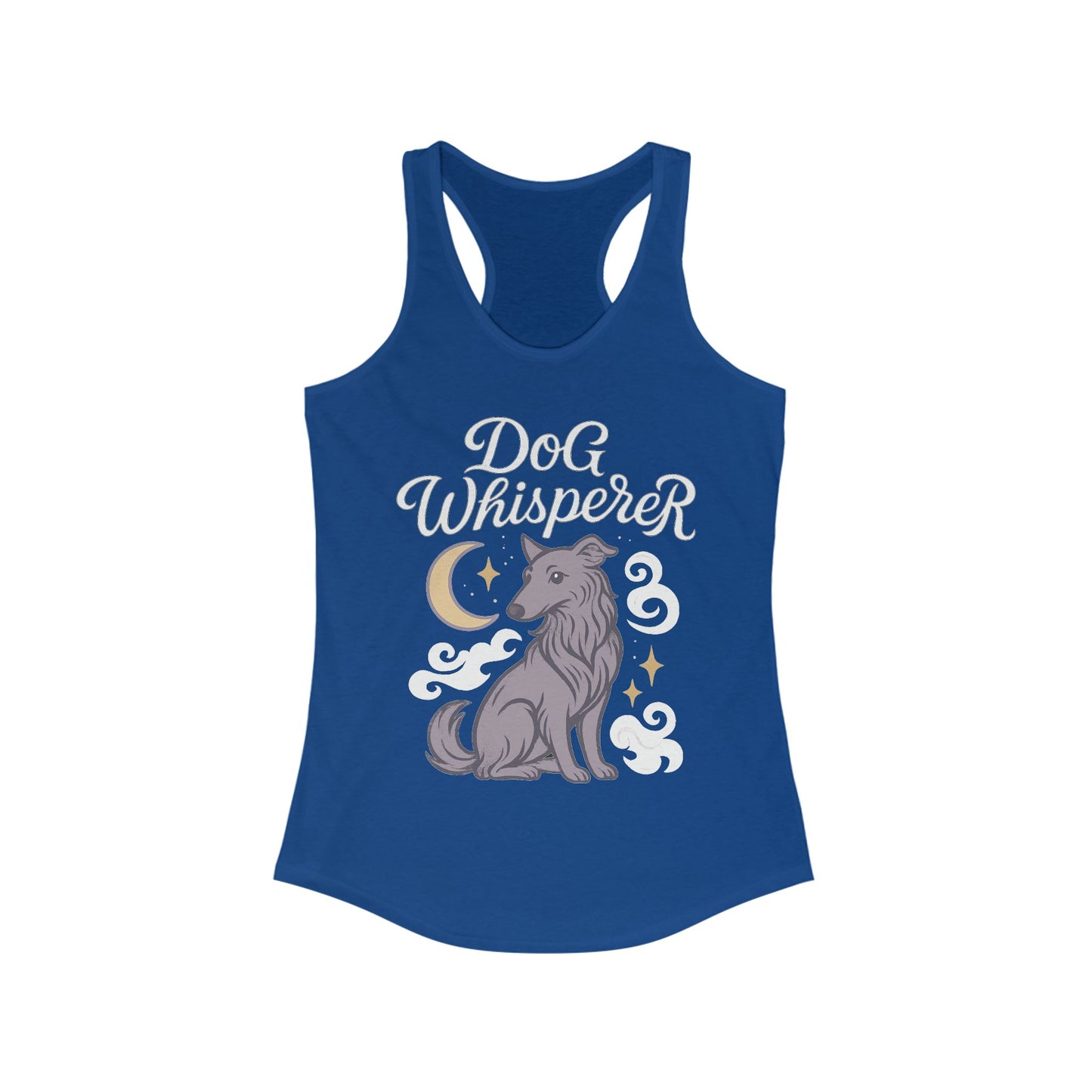 Dog Whisperer - Seasonal Only - Women’s Racerback Tank Top