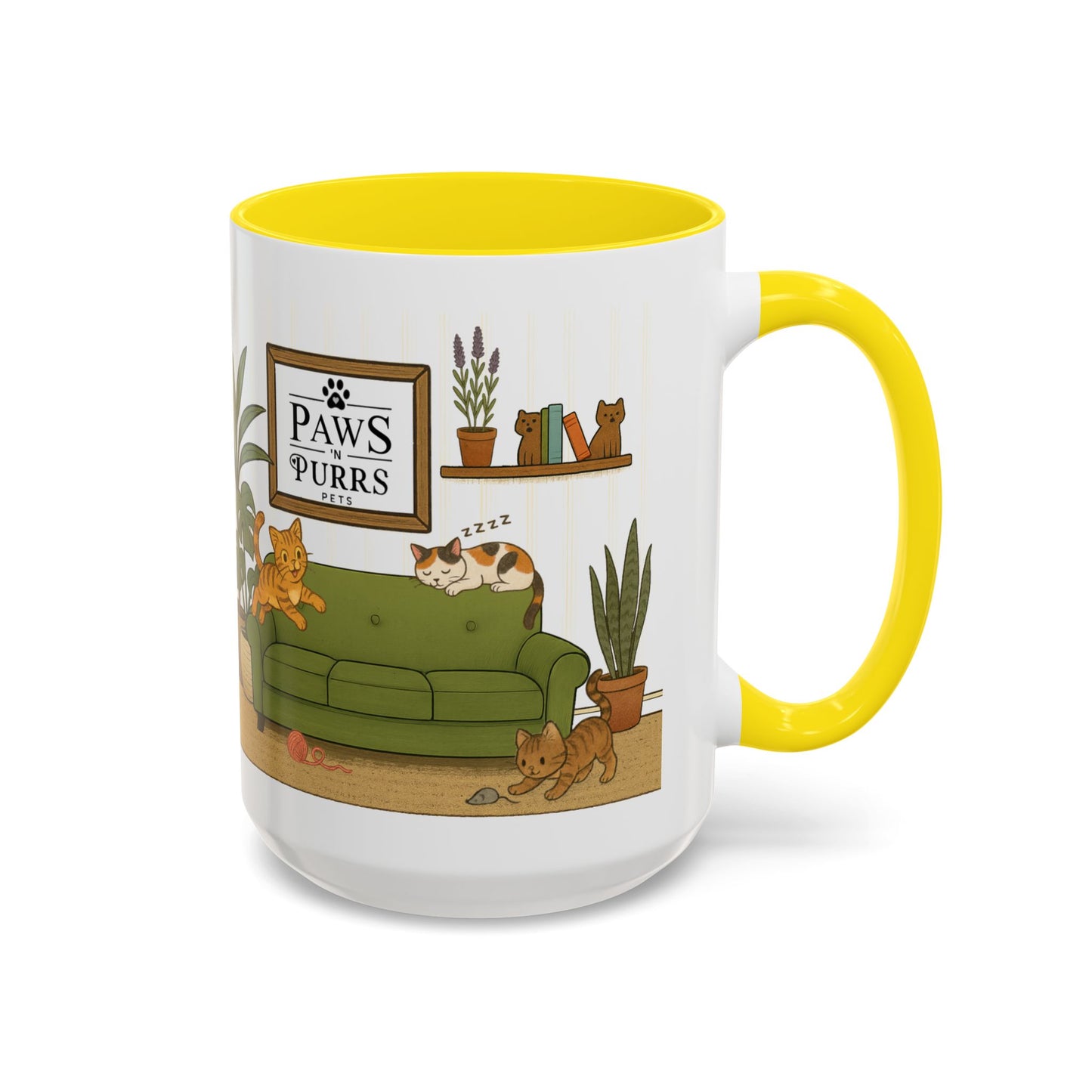 Cat House Zoomies – Cat Lovers Accent Mug