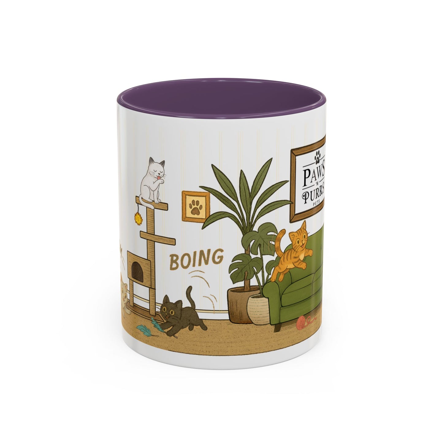Cat House Zoomies – Cat Lovers Accent Mug