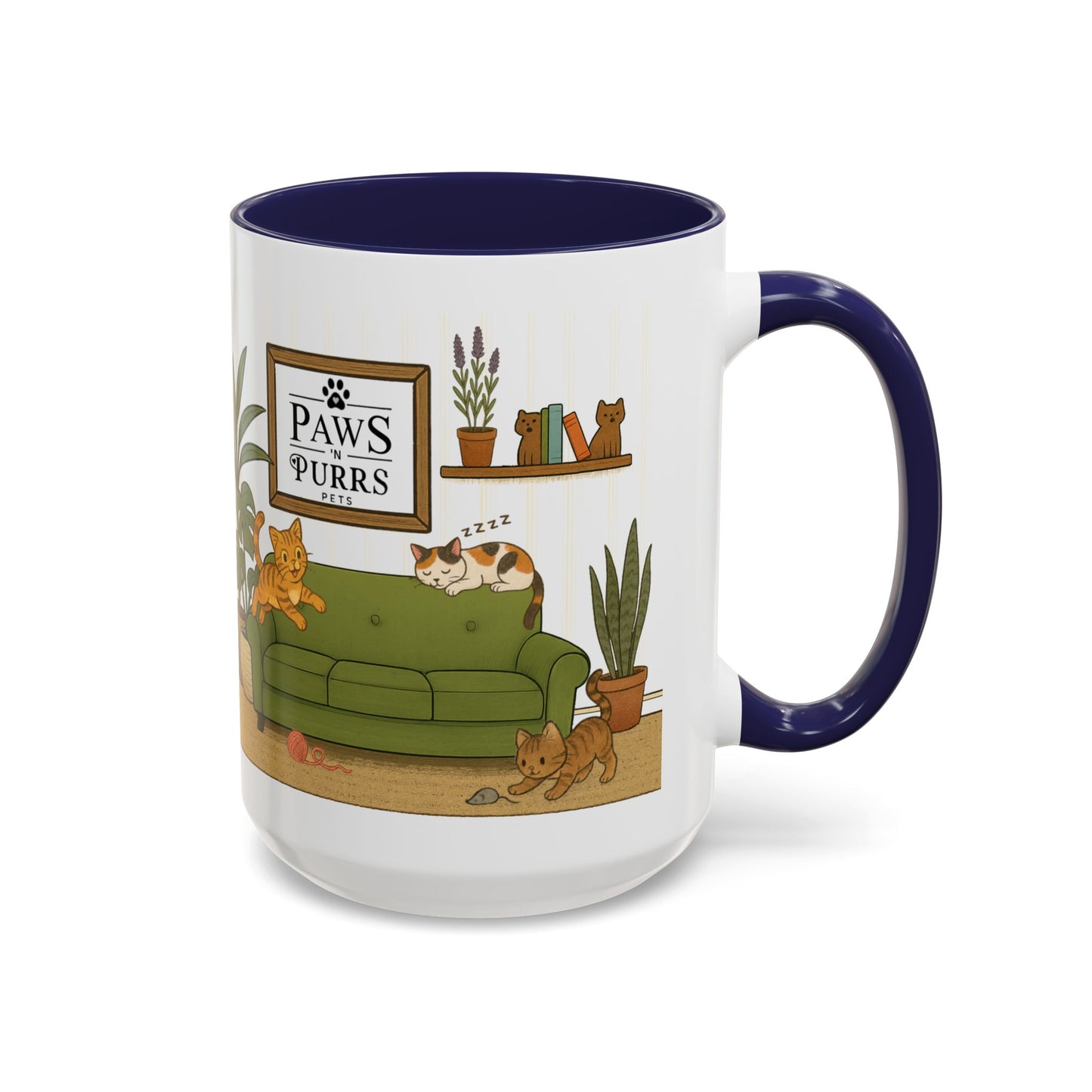Cat House Zoomies – Cat Lovers Accent Mug