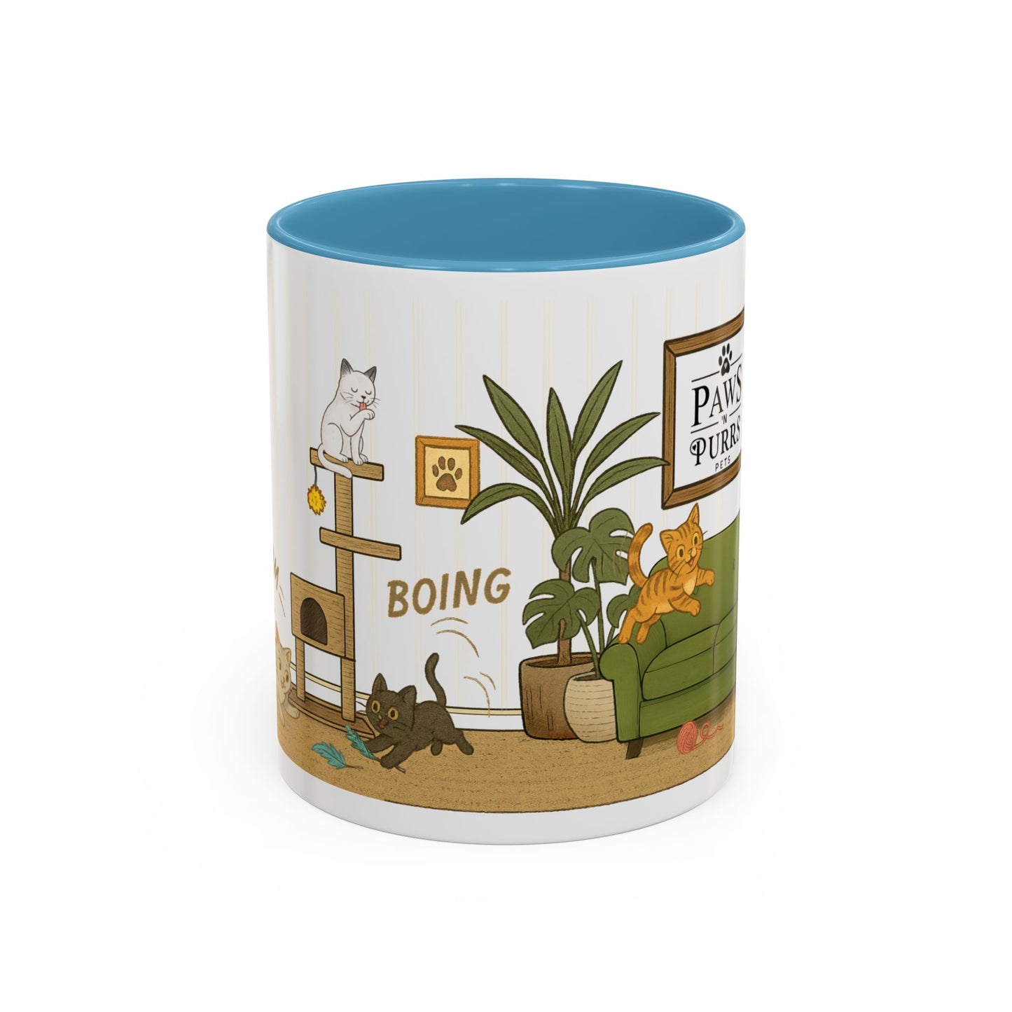Cat House Zoomies – Cat Lovers Accent Mug