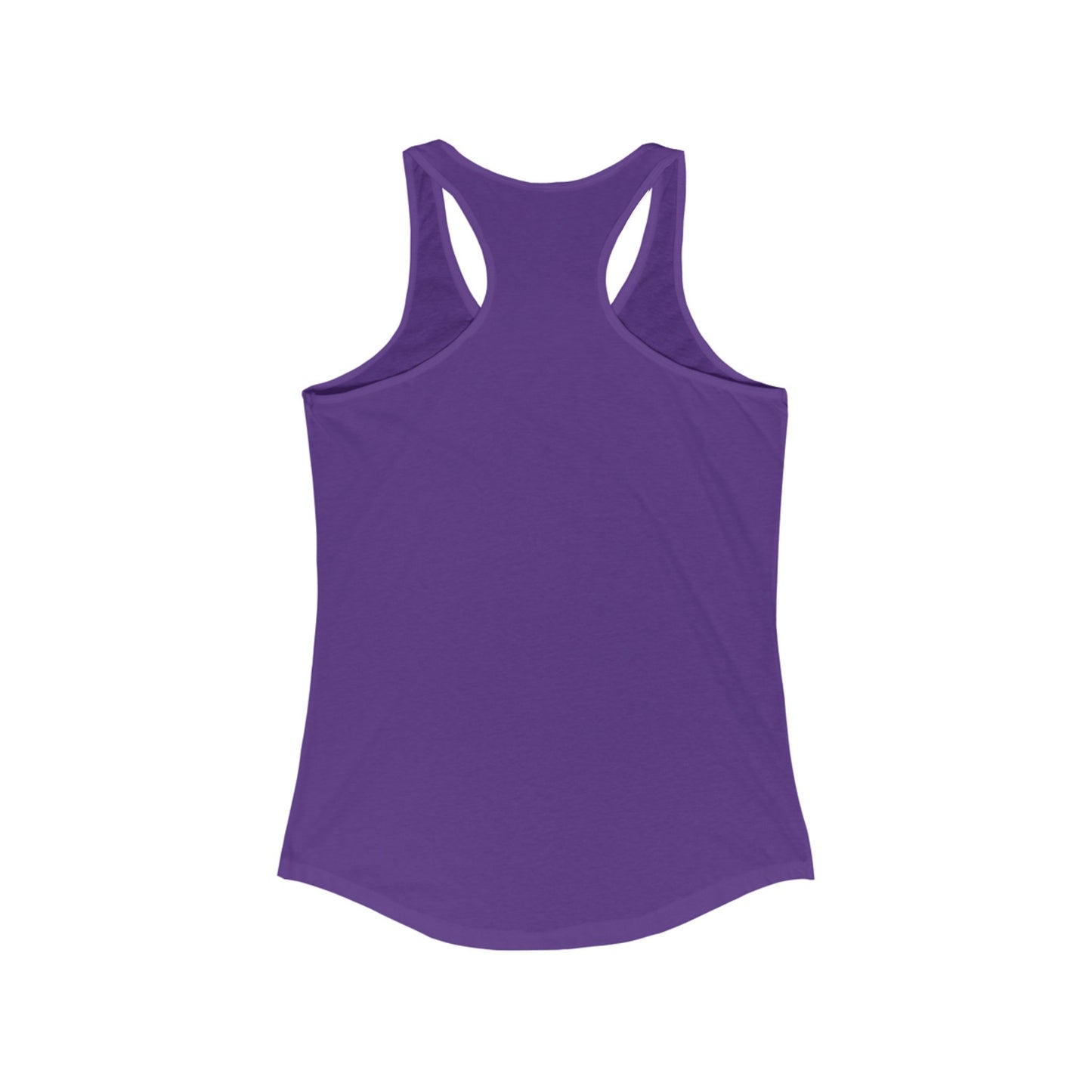 Purr More, Worry Less – Women’s Racerback Cat Tank Top