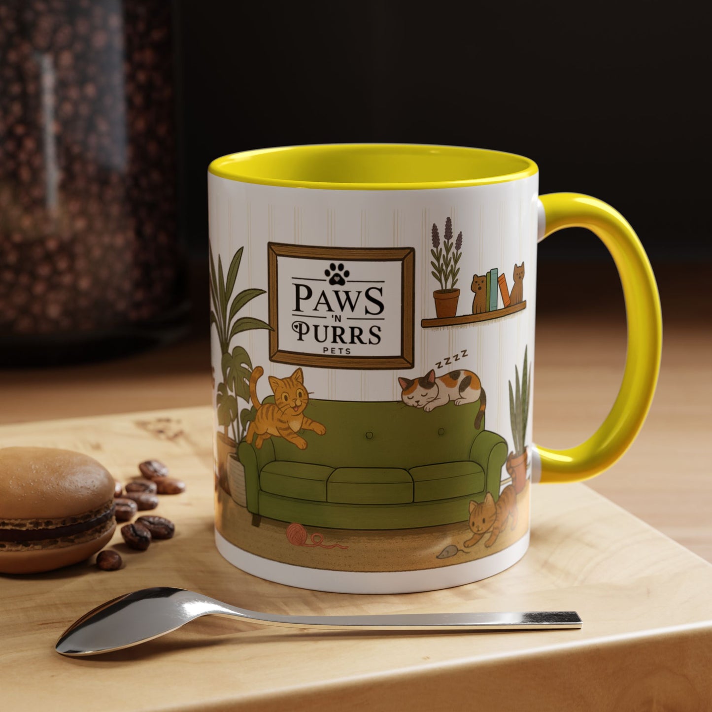 Cat House Zoomies – Cat Lovers Accent Mug
