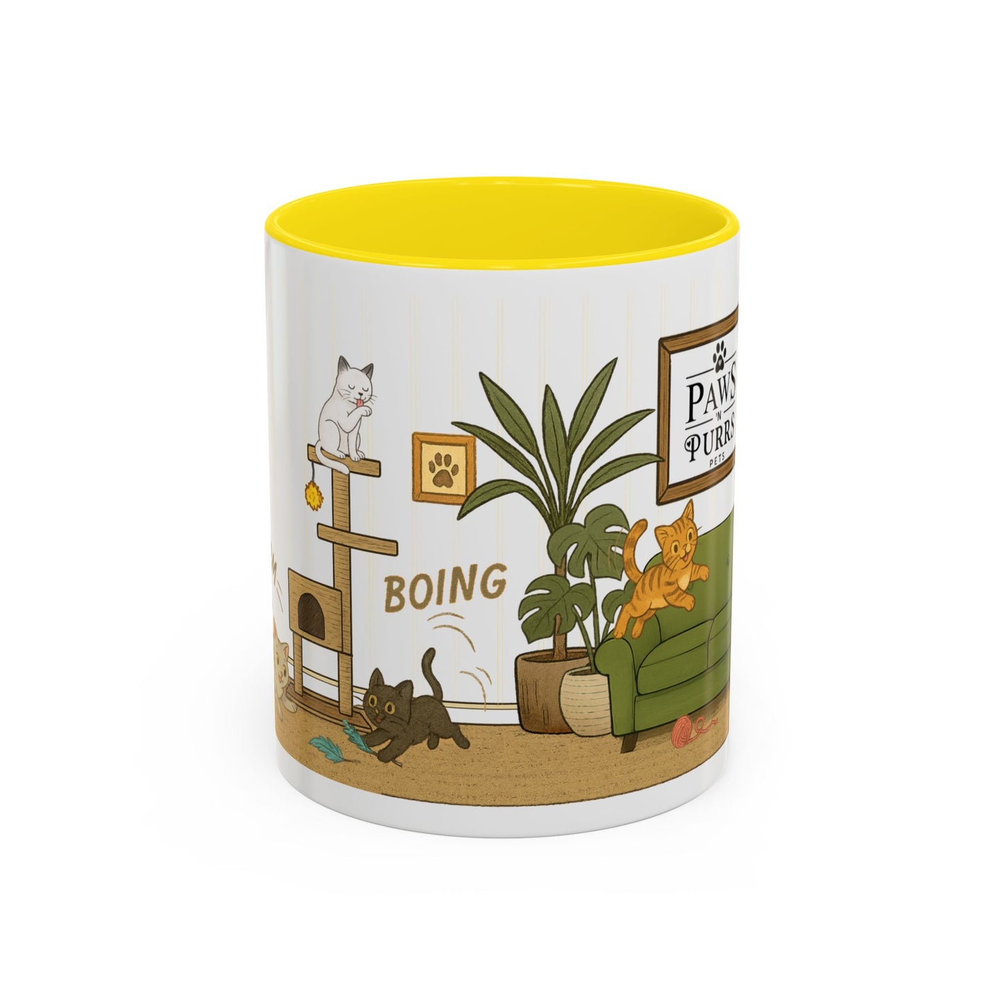 Cat House Zoomies – Cat Lovers Accent Mug