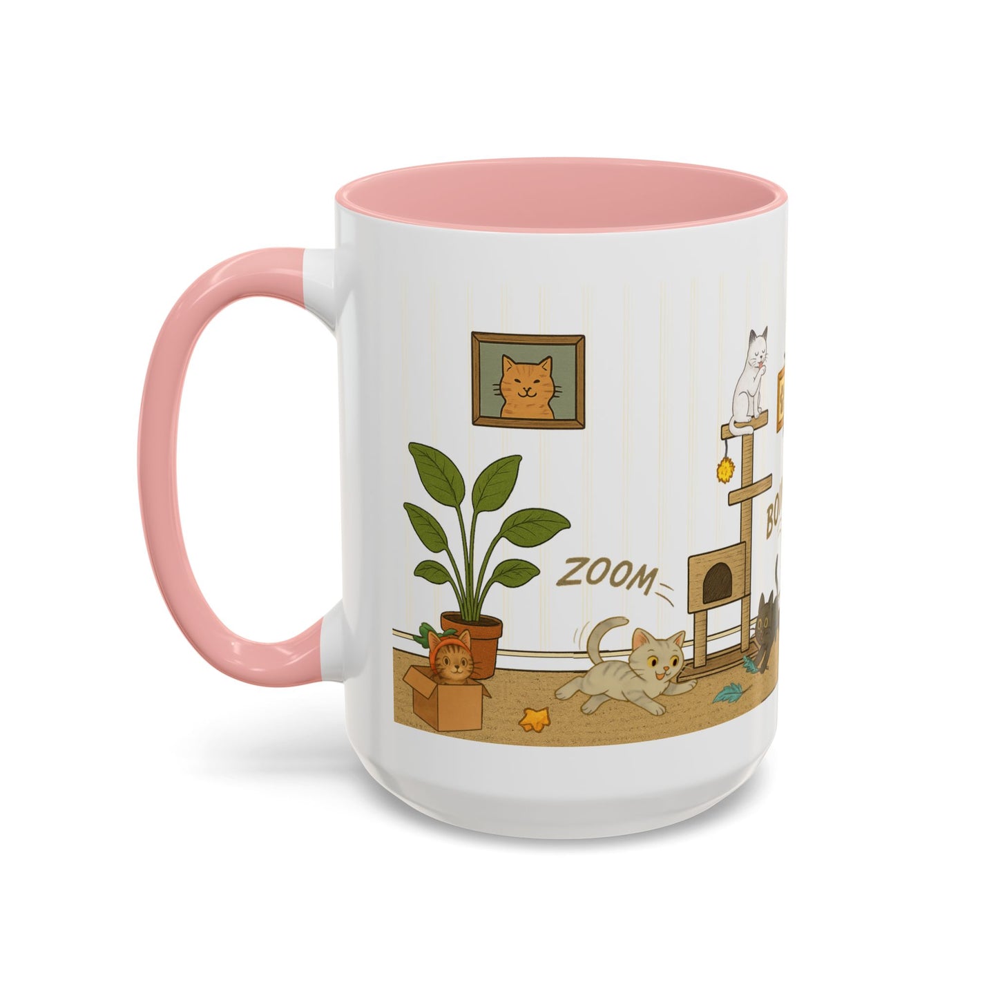 Cat House Zoomies – Cat Lovers Accent Mug