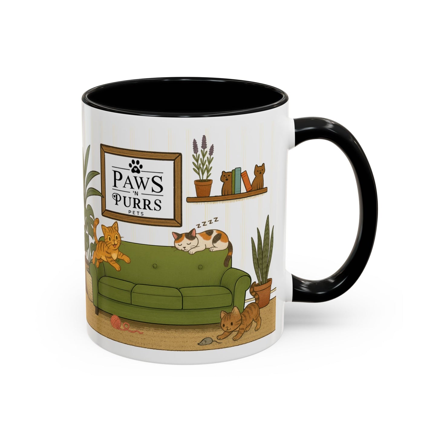Cat House Zoomies – Cat Lovers Accent Mug