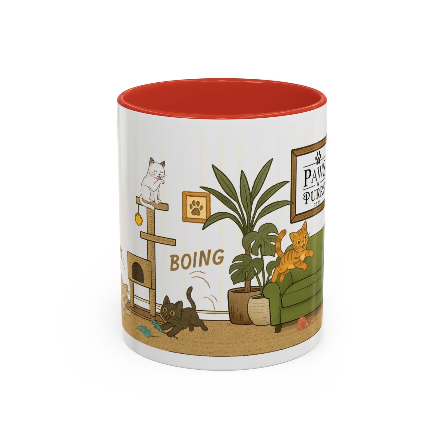 Cat House Zoomies – Cat Lovers Accent Mug