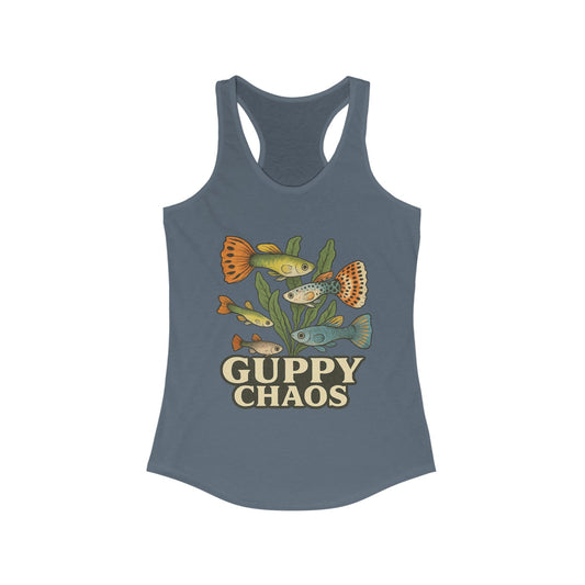 Guppy Chaos – Women’s Racerback Tank Top