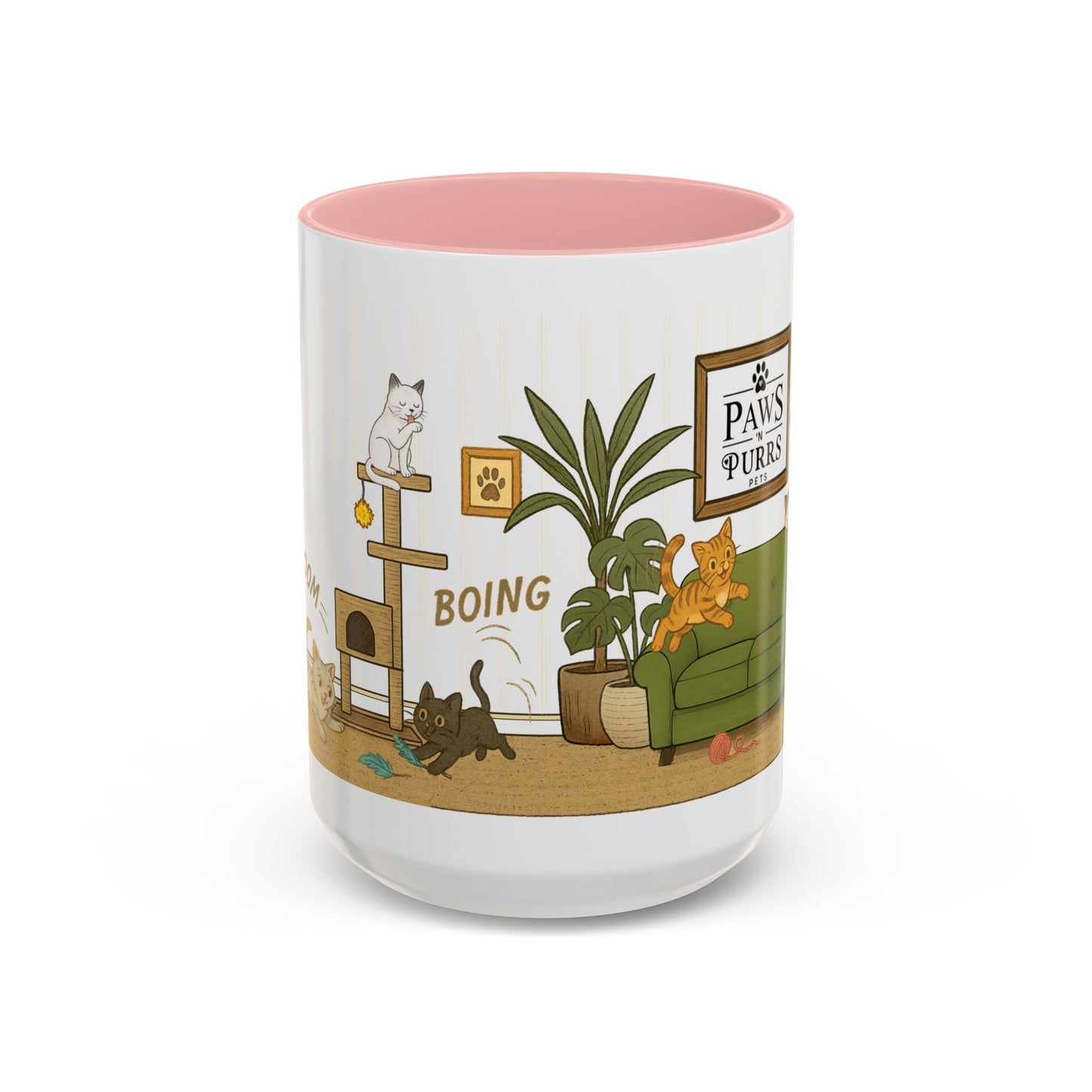 Cat House Zoomies – Cat Lovers Accent Mug