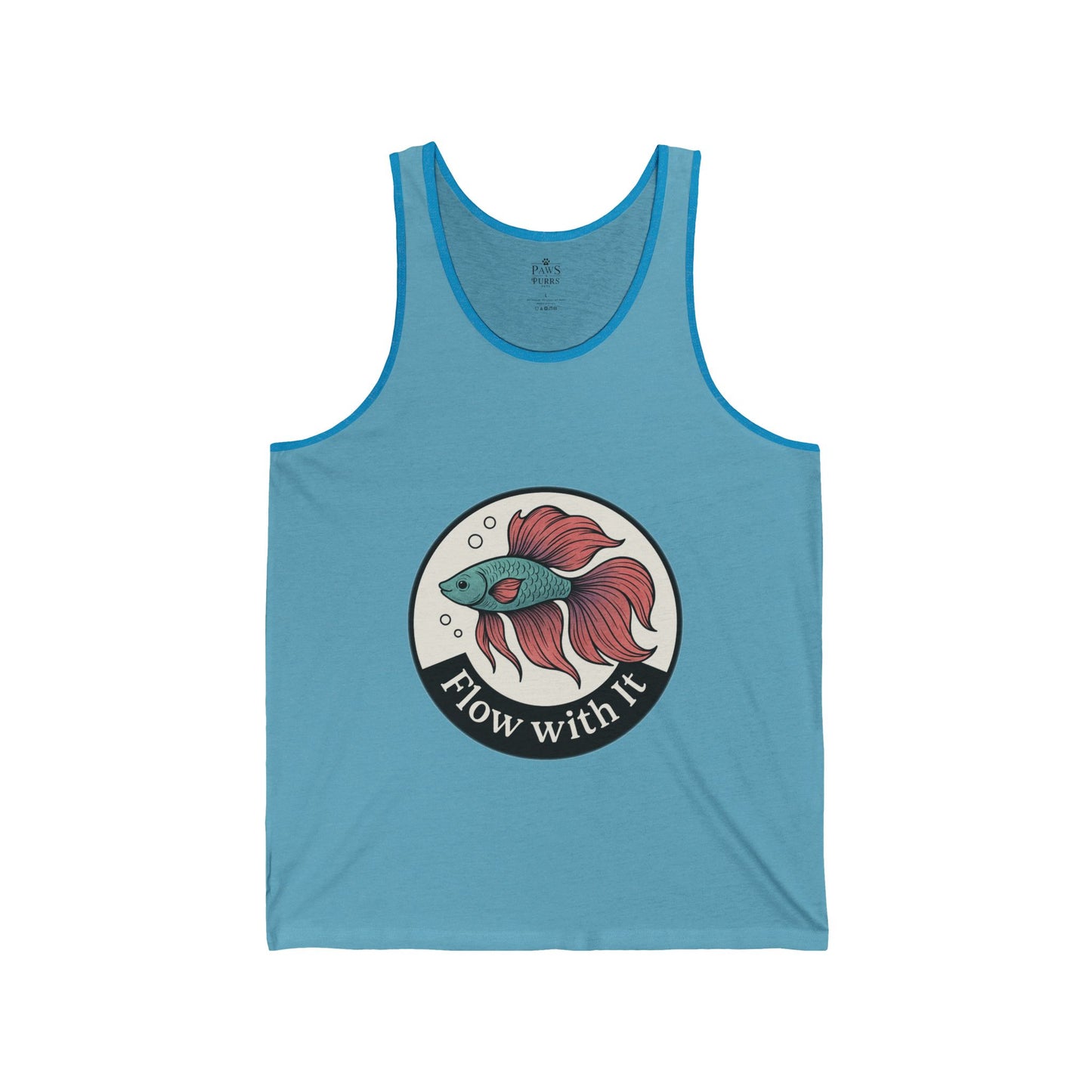 Flow With It – Betta Fish Men's Tank Top