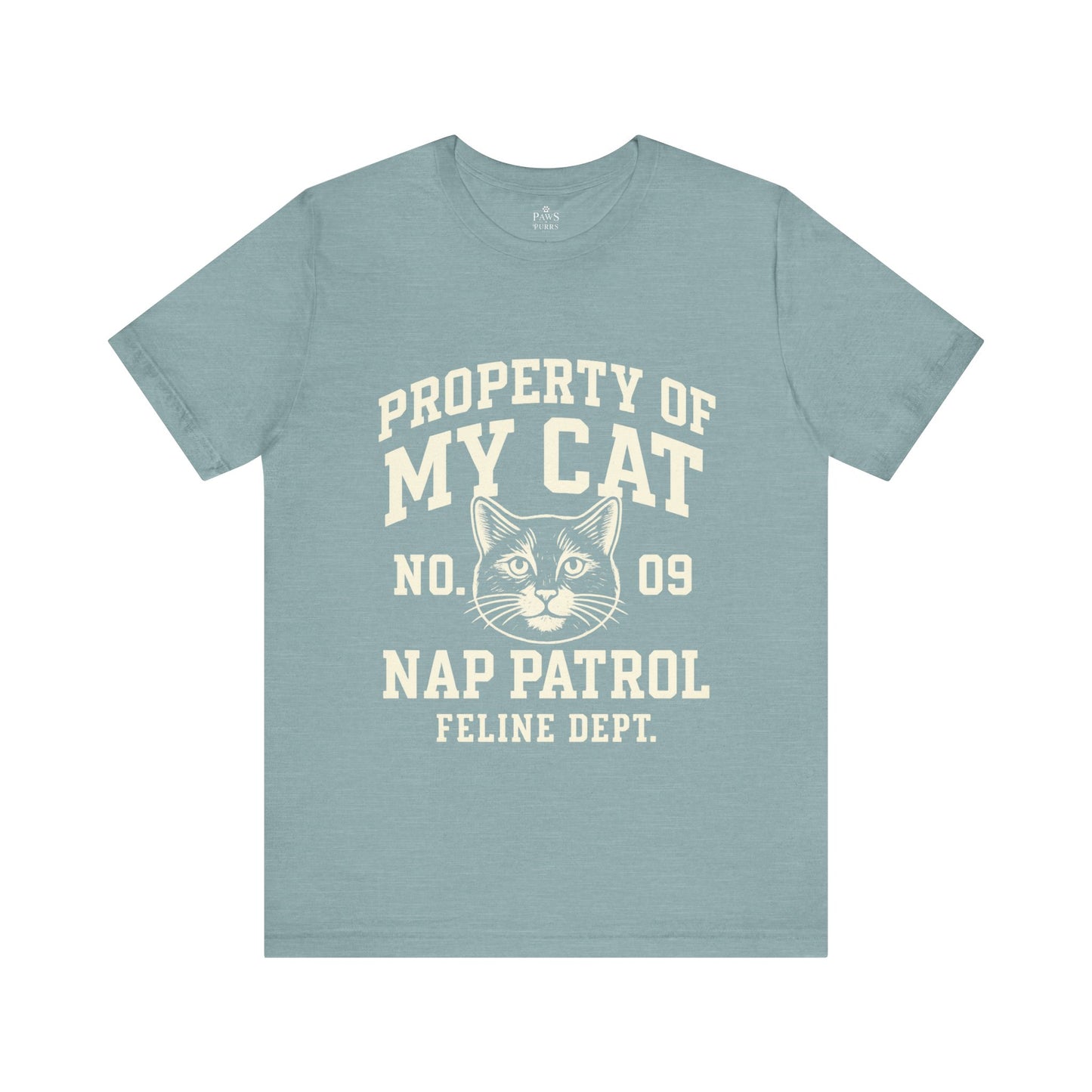 Property of My Cat Nap Patrol - Soft Unisex T-Shirt
