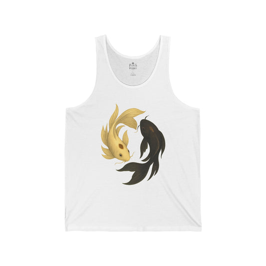 Yin Yang Koi – Mystical Fish Classic Tank Top