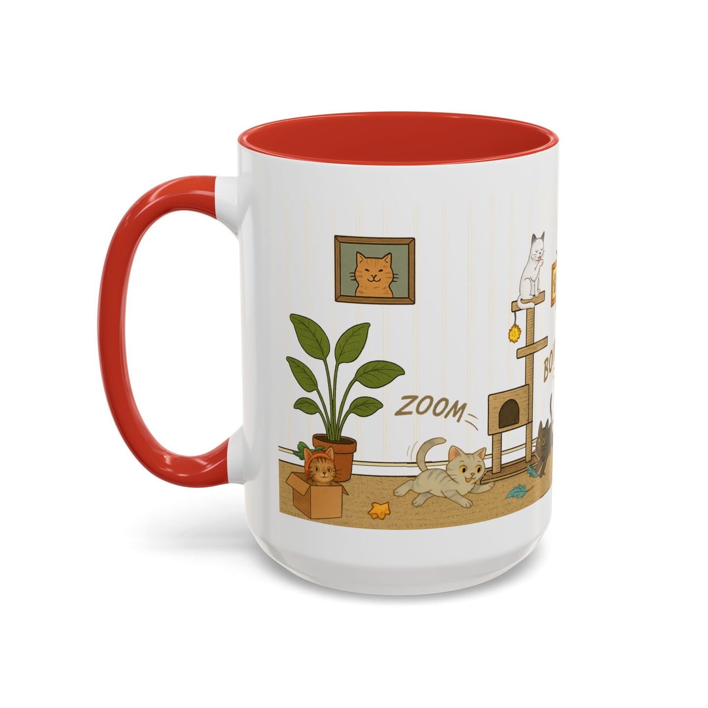 Cat House Zoomies – Cat Lovers Accent Mug