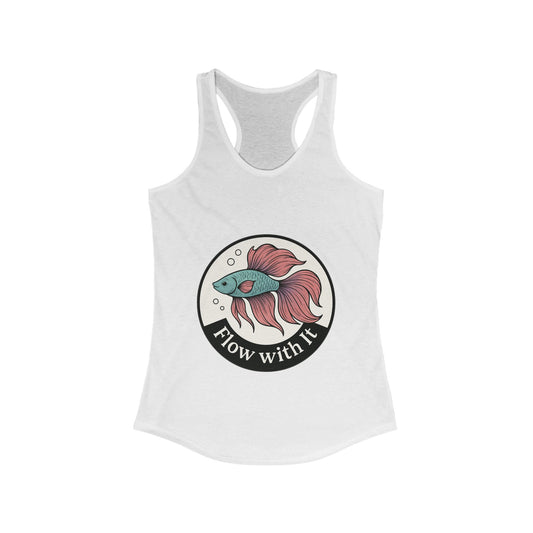 Flow With It – Women’s Racerback Tank Top