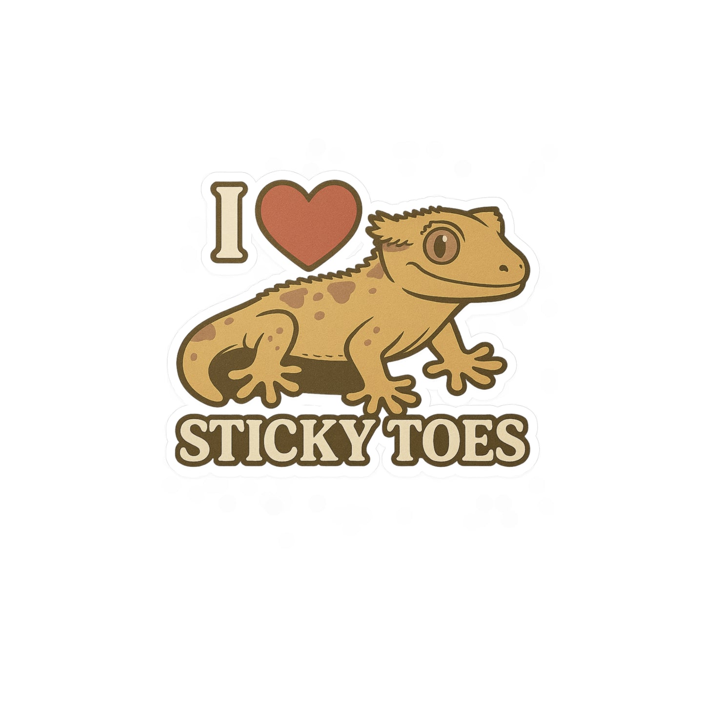 Exotic Pet Vinyl Sticker 5 Pack: Gecko, Spider, Snake, Fish, Crab