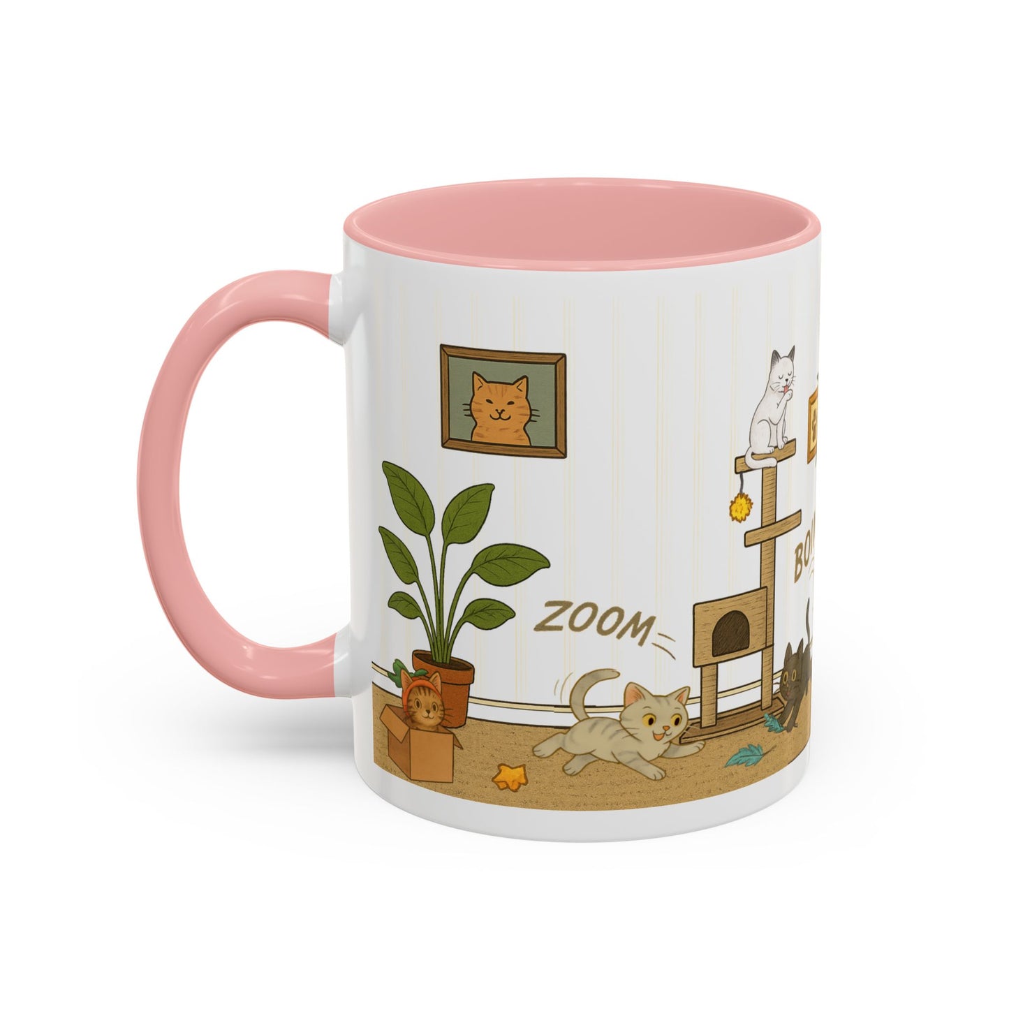 Cat House Zoomies – Cat Lovers Accent Mug