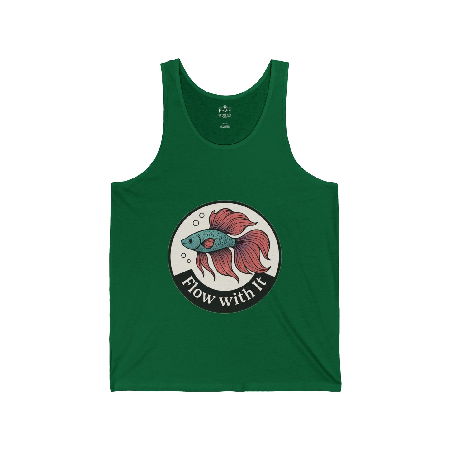 Flow With It – Betta Fish Men's Tank Top