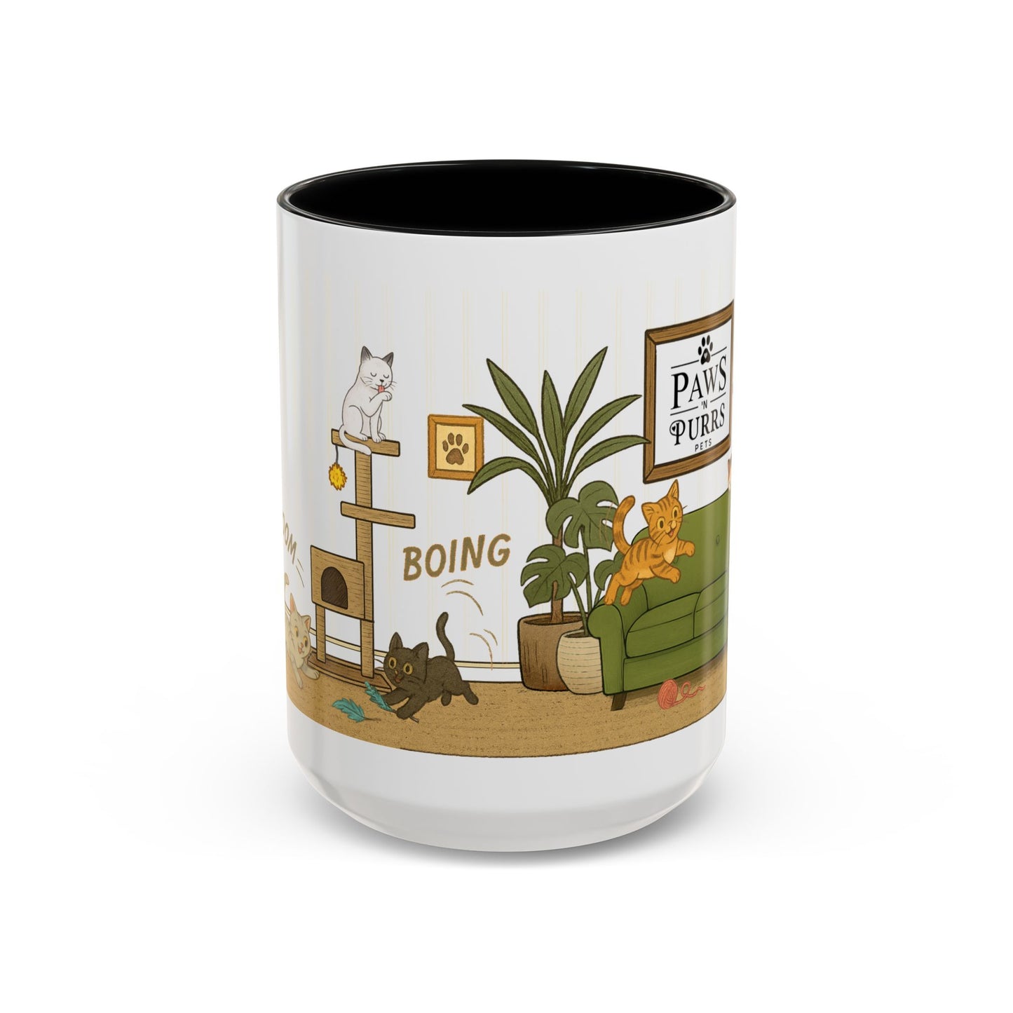 Cat House Zoomies – Cat Lovers Accent Mug