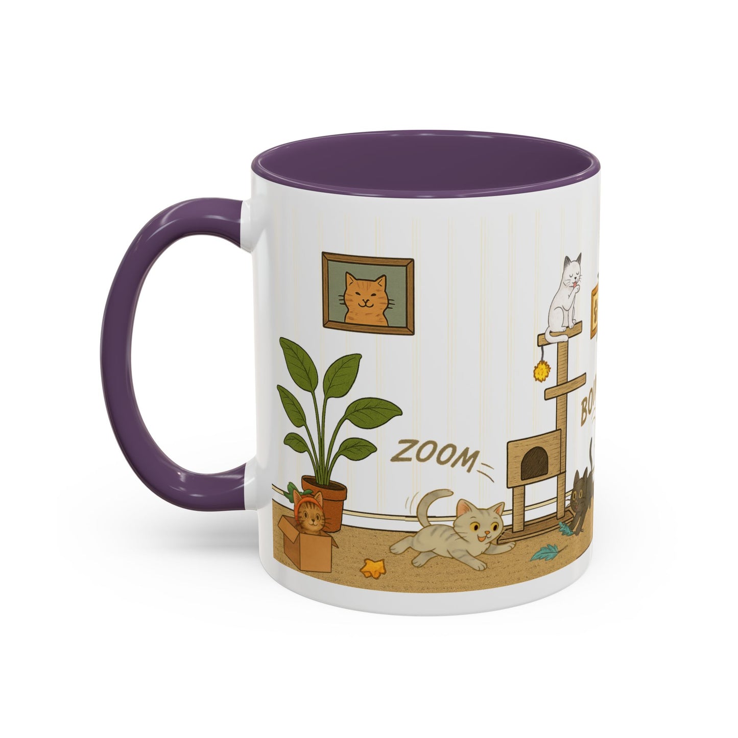 Cat House Zoomies – Cat Lovers Accent Mug
