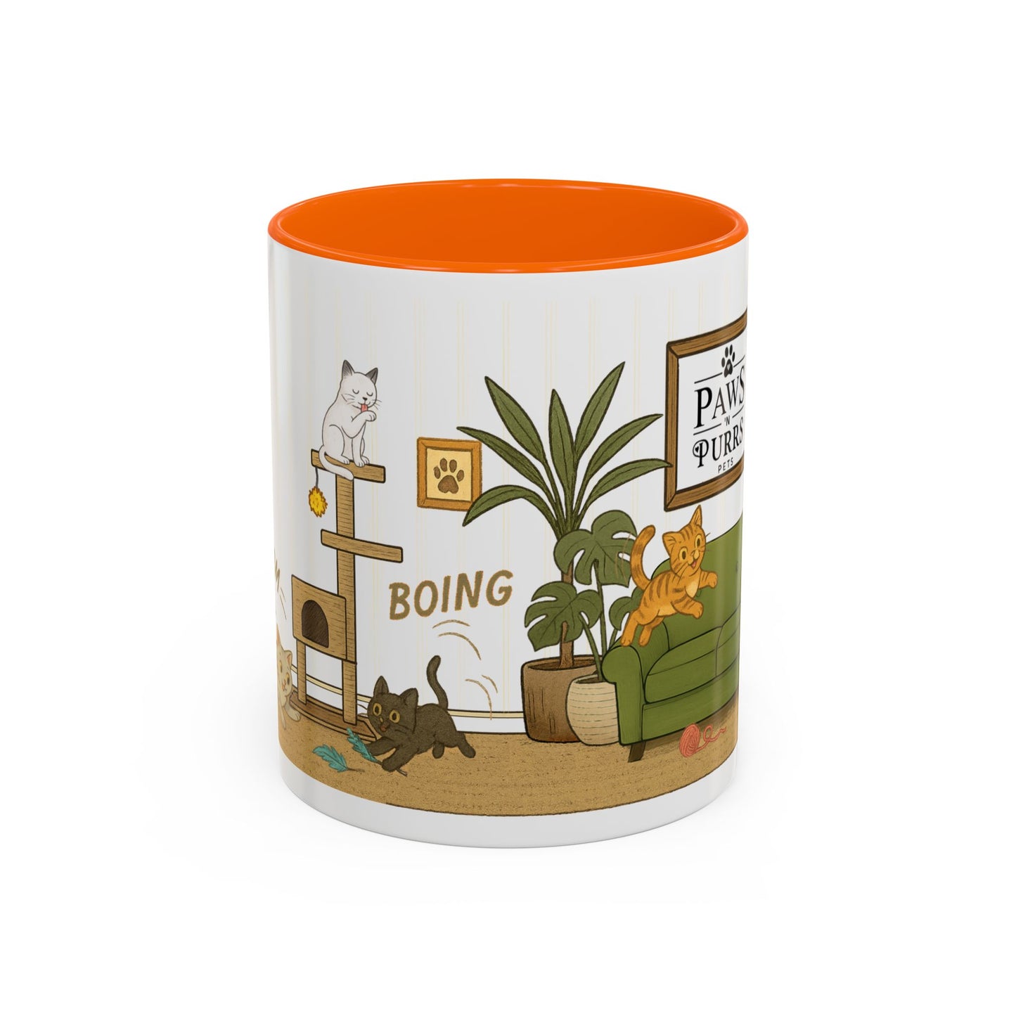 Cat House Zoomies – Cat Lovers Accent Mug