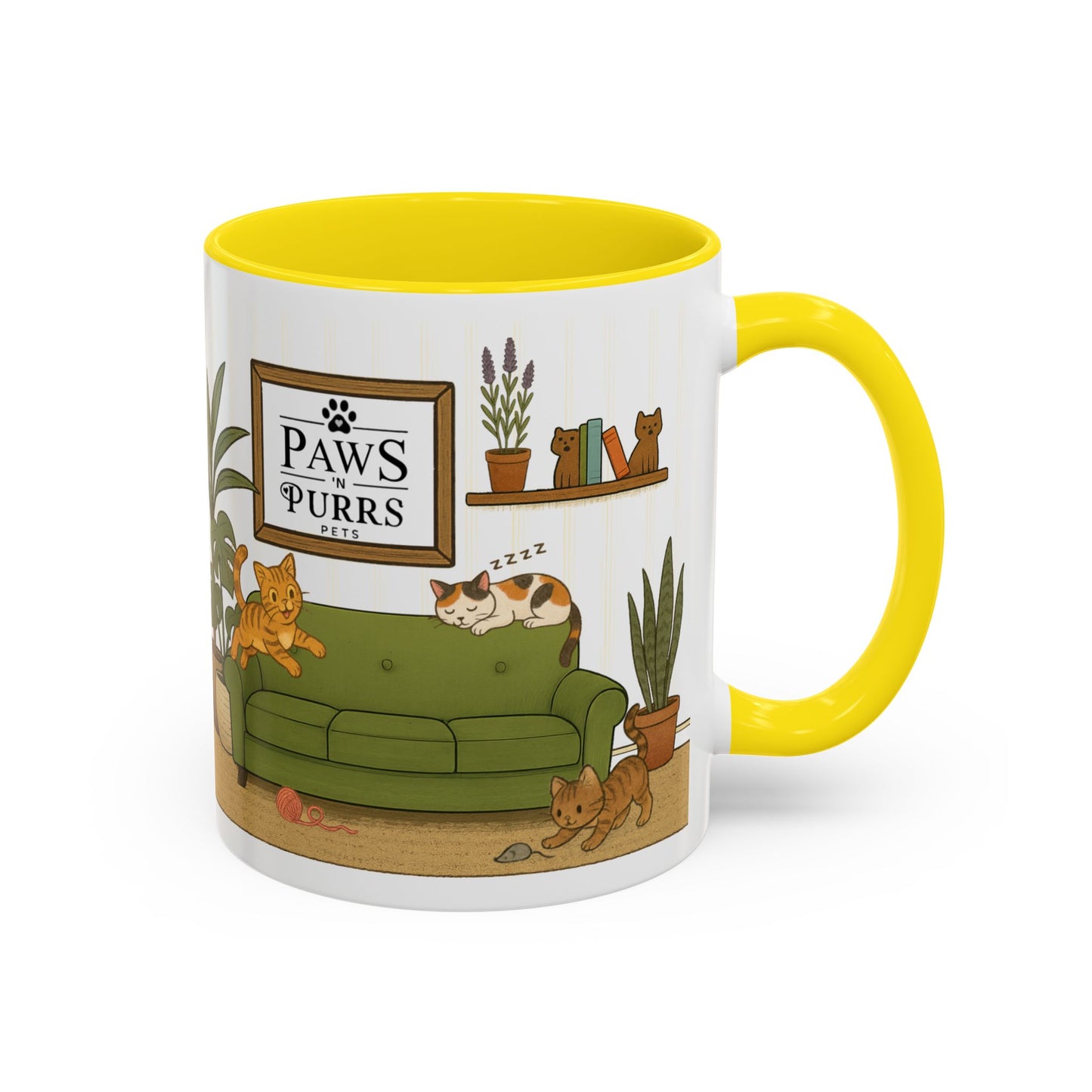 Cat House Zoomies – Cat Lovers Accent Mug