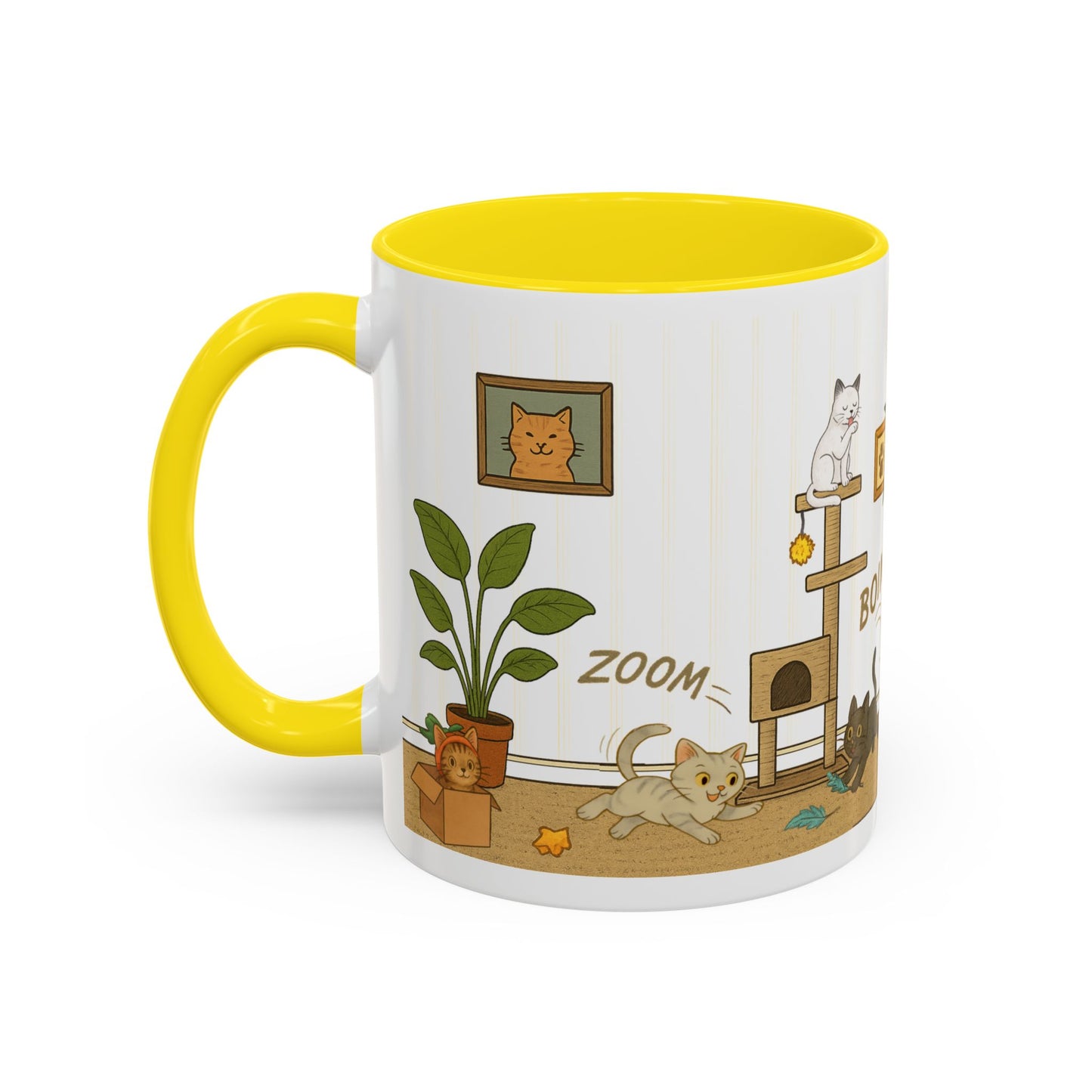 Cat House Zoomies – Cat Lovers Accent Mug