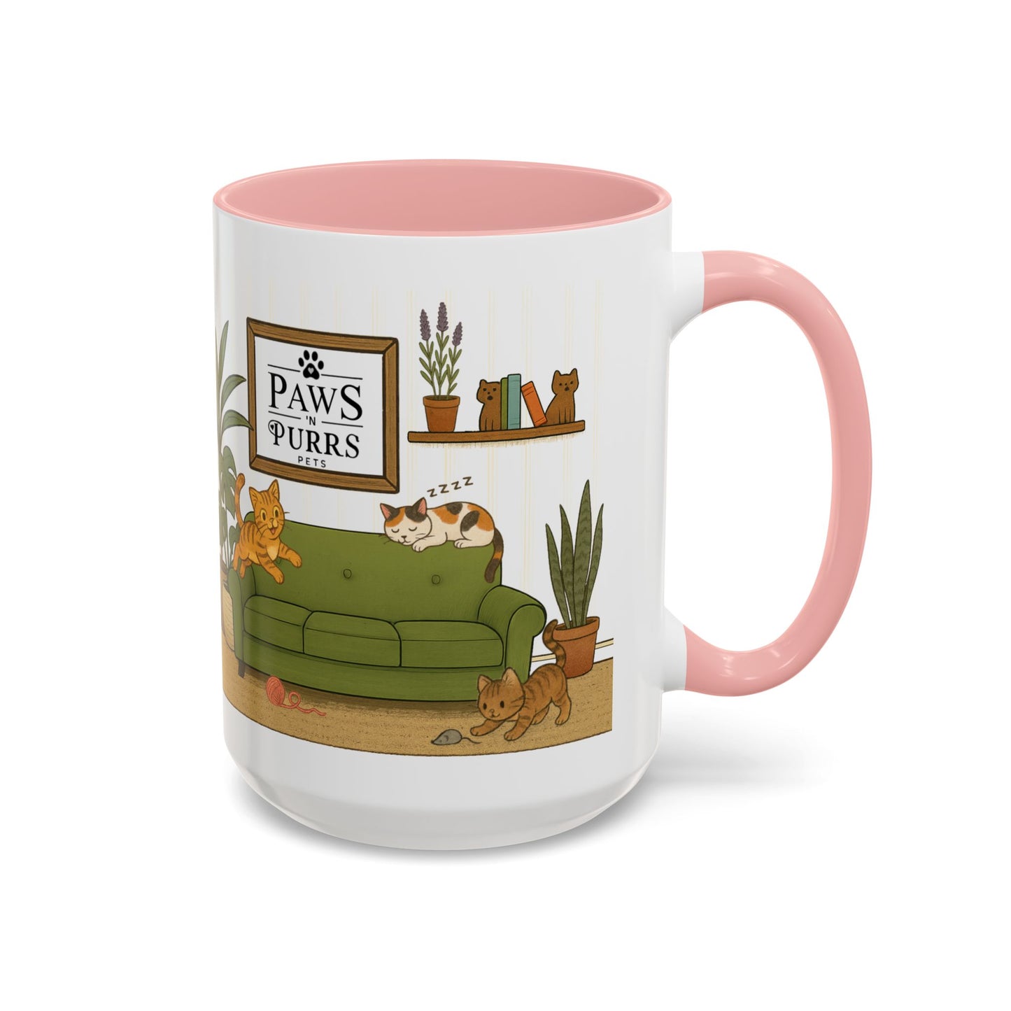 Cat House Zoomies – Cat Lovers Accent Mug