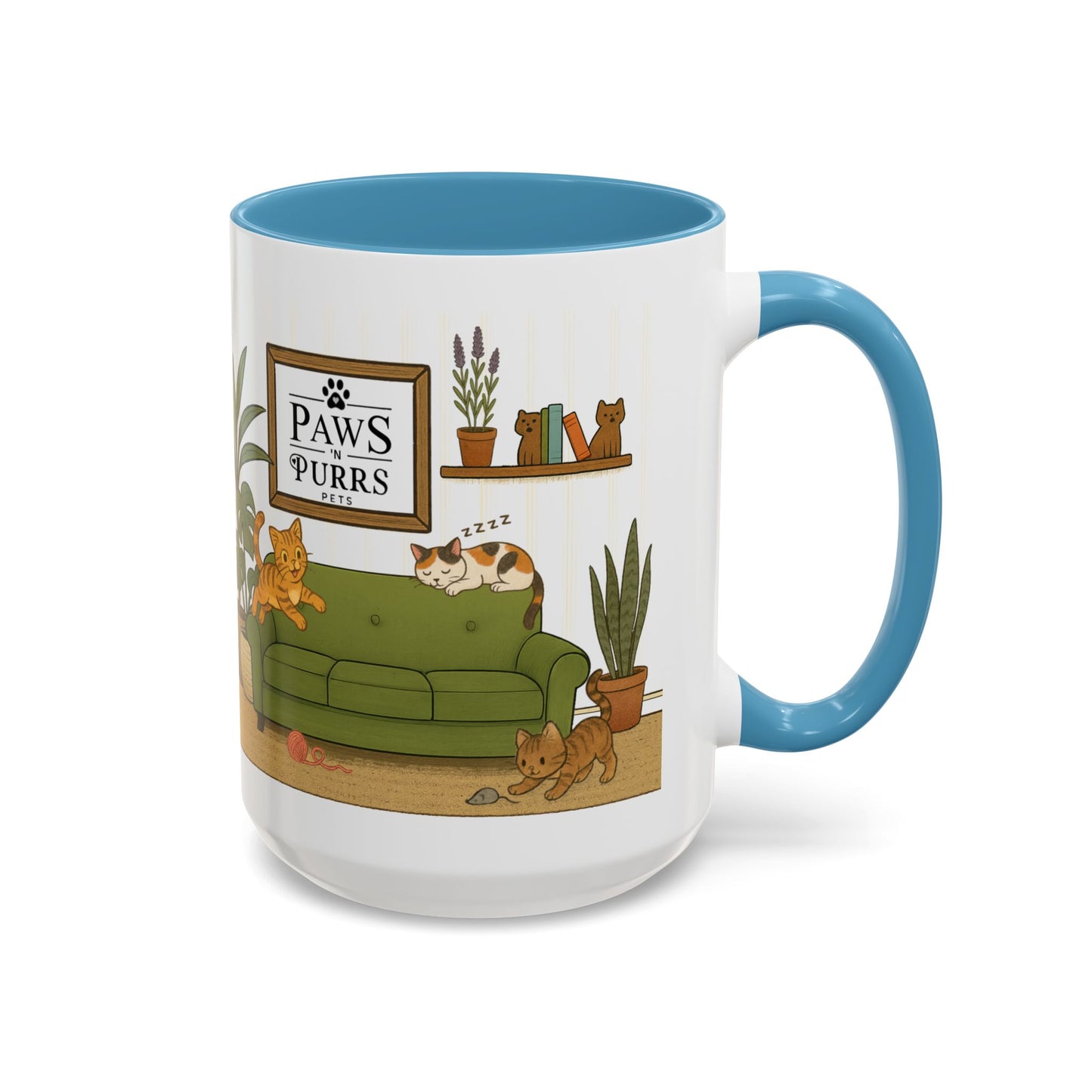 Cat House Zoomies – Cat Lovers Accent Mug