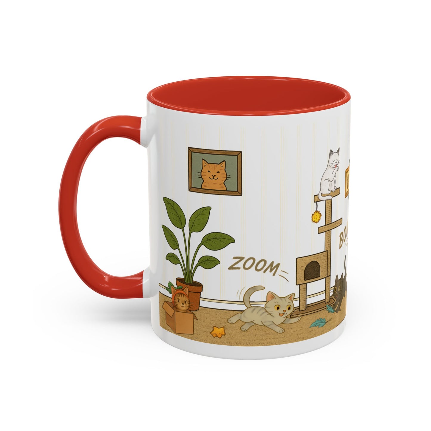 Cat House Zoomies – Cat Lovers Accent Mug