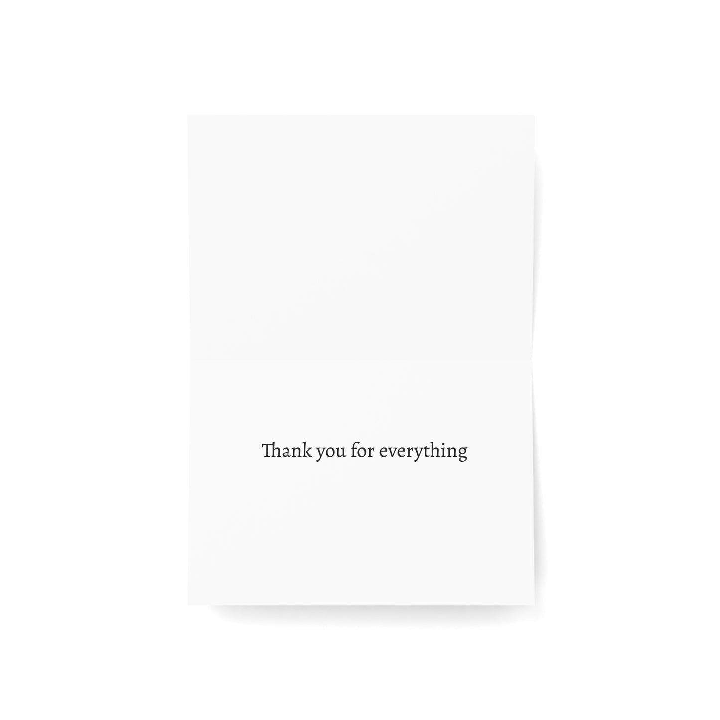 My Best Friend: Thank You – Cat Art Greeting Card