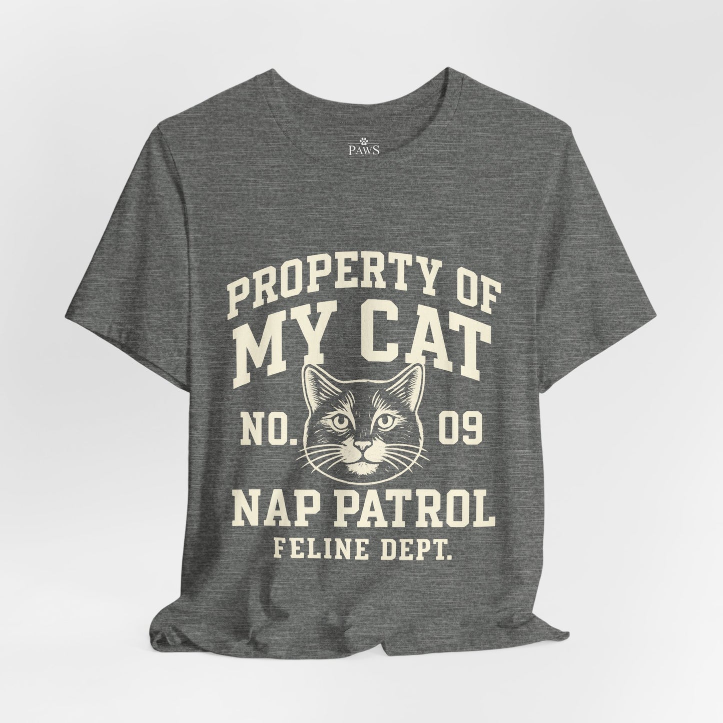 Property of My Cat Nap Patrol - Soft Unisex T-Shirt