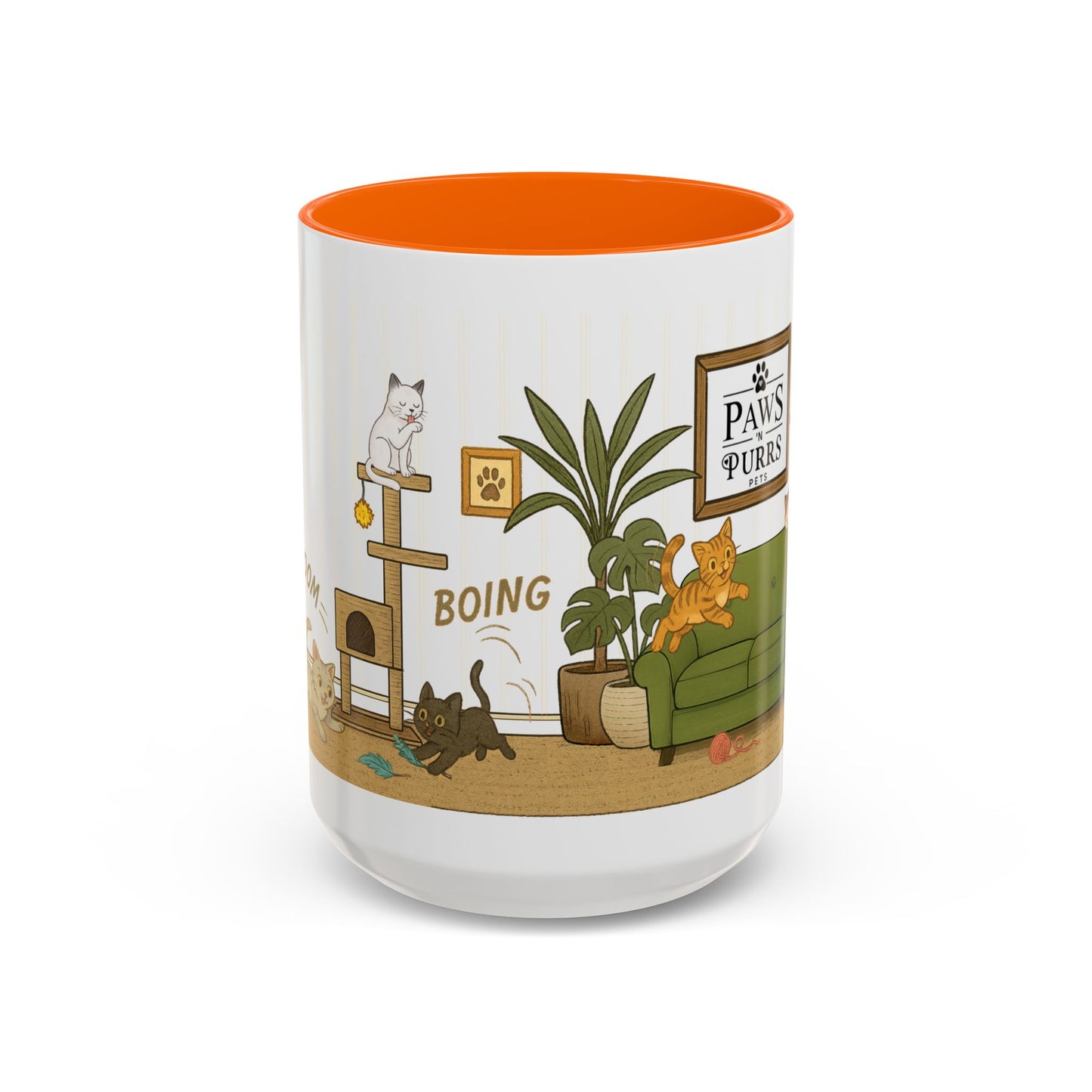 Cat House Zoomies – Cat Lovers Accent Mug