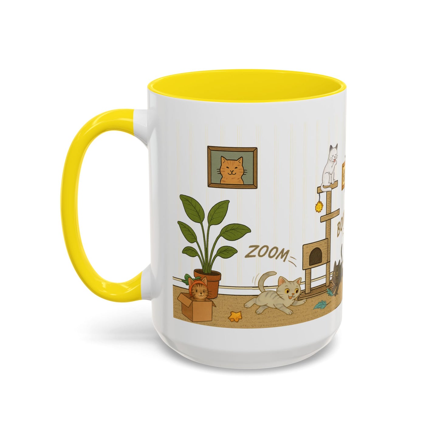 Cat House Zoomies – Cat Lovers Accent Mug